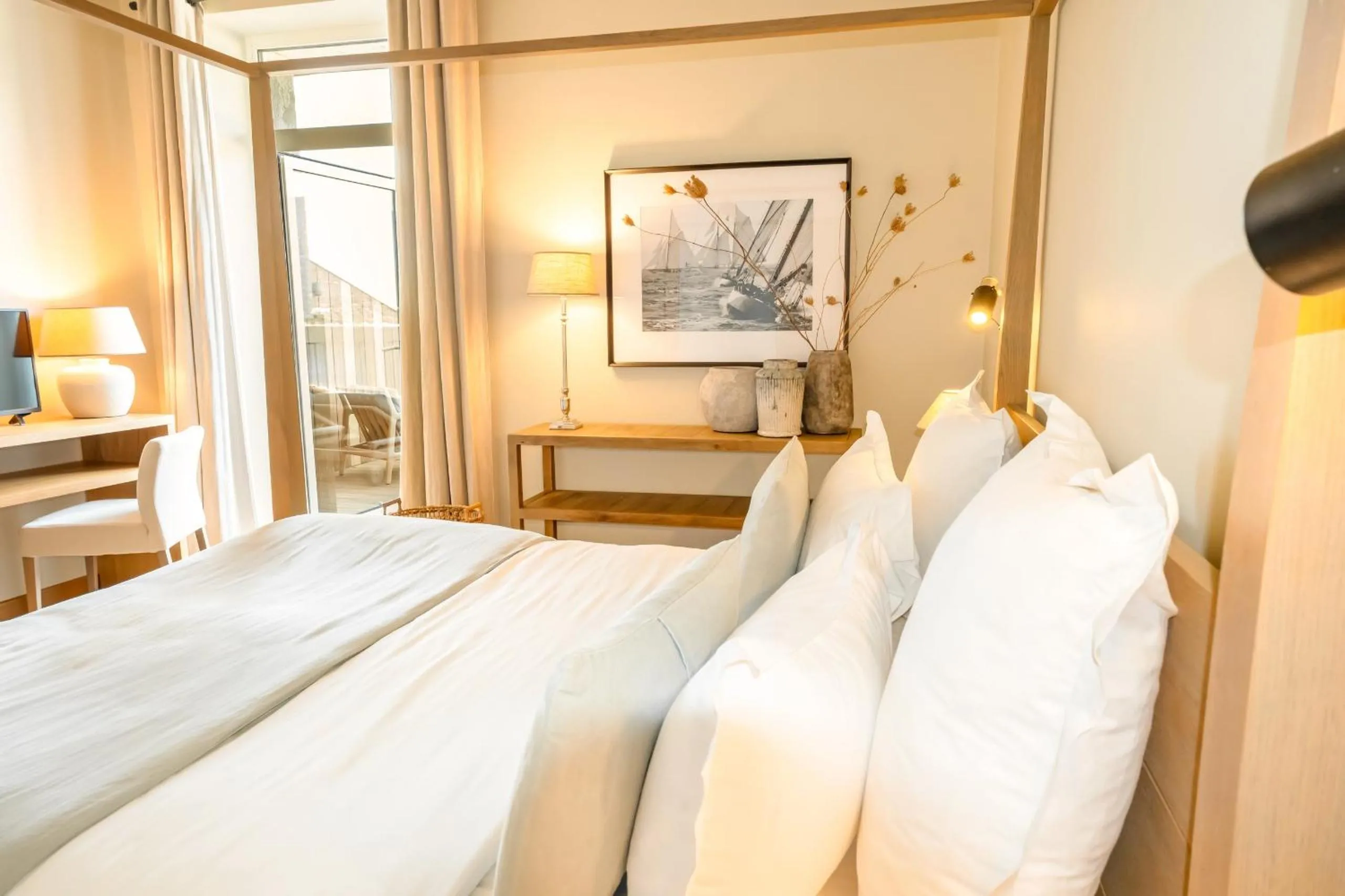 Bed in Boutique hôtel Château Rouher