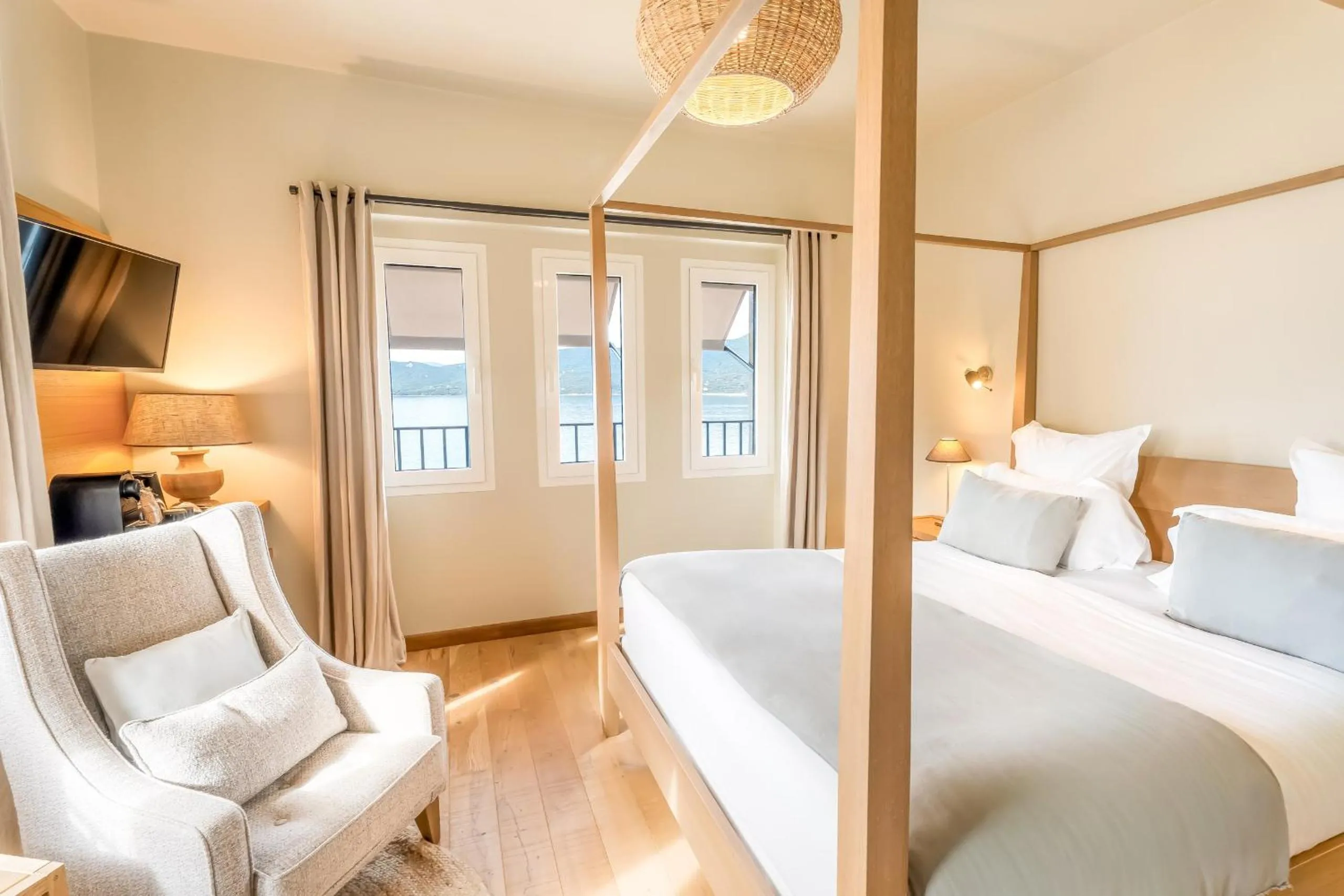 Bed in Boutique hôtel Château Rouher