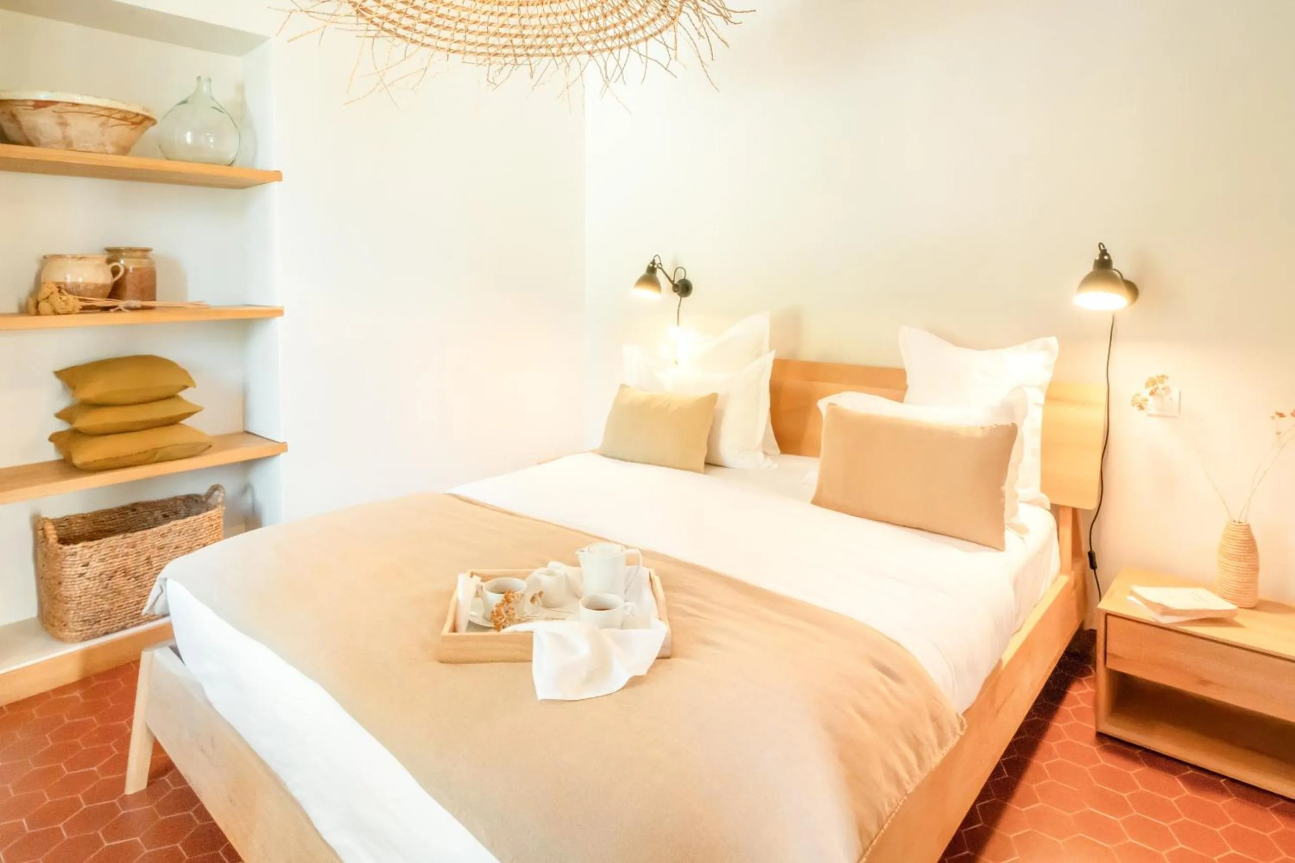 Bed in Boutique hôtel Château Rouher