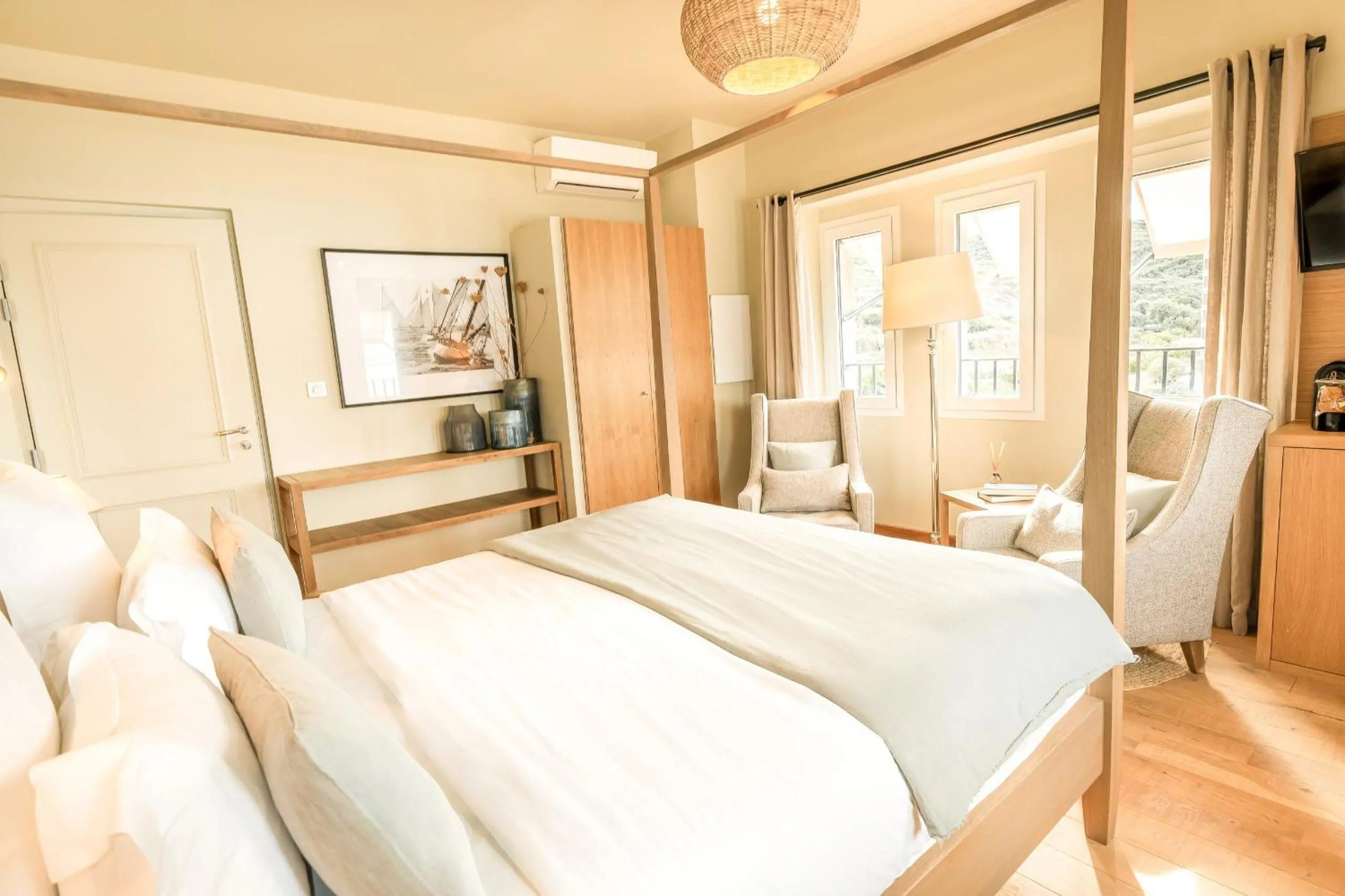 Bed in Boutique hôtel Château Rouher