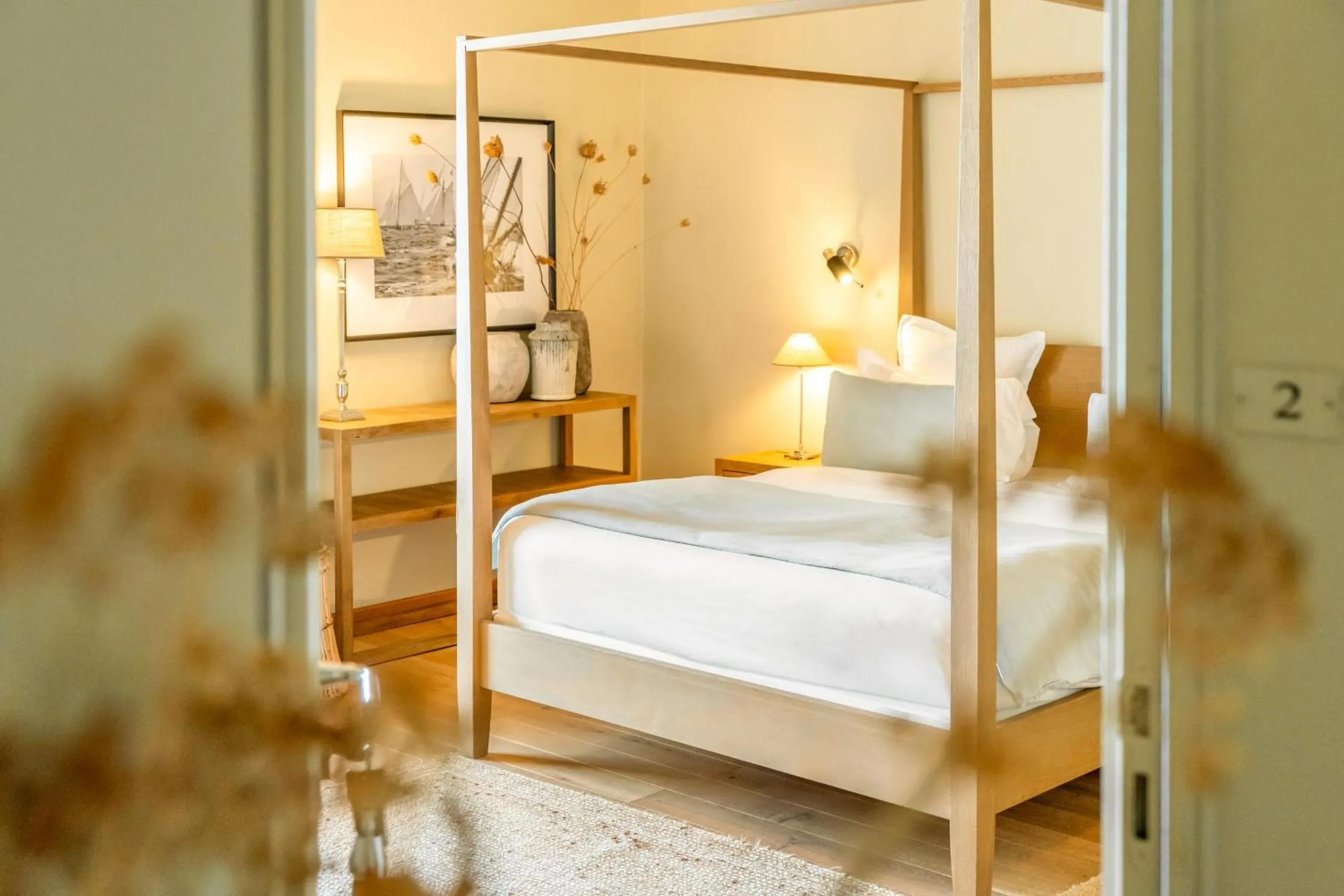 Bed in Boutique hôtel Château Rouher