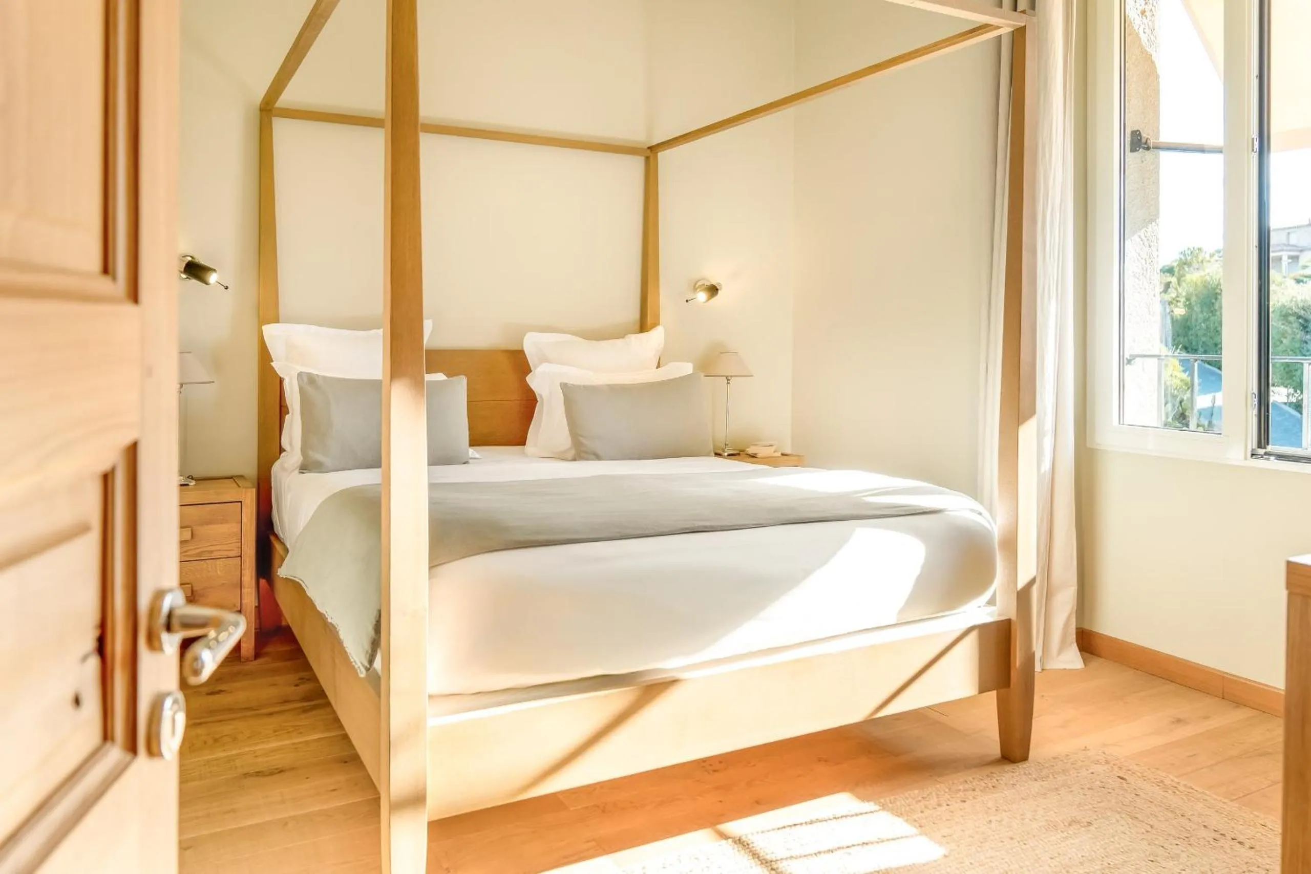 Bed in Boutique hôtel Château Rouher