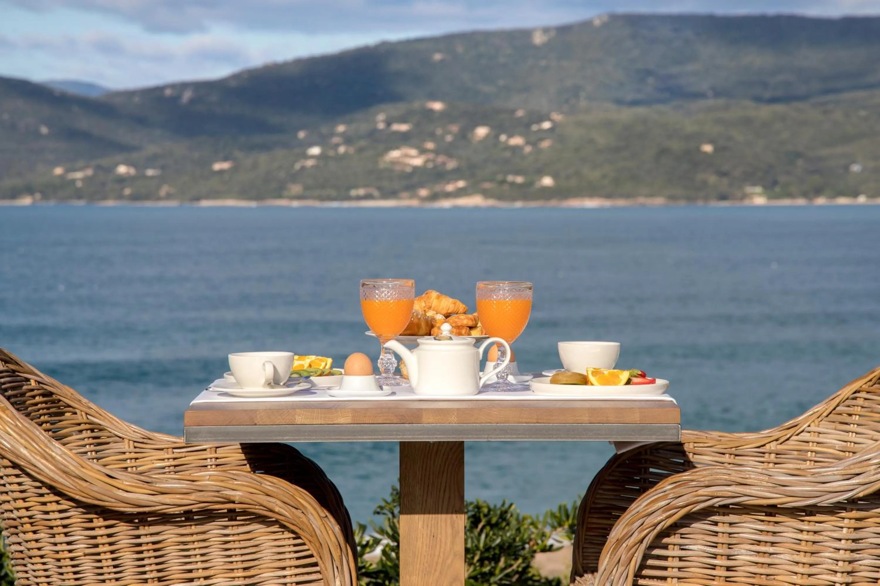 Sea view in Boutique hôtel Château Rouher