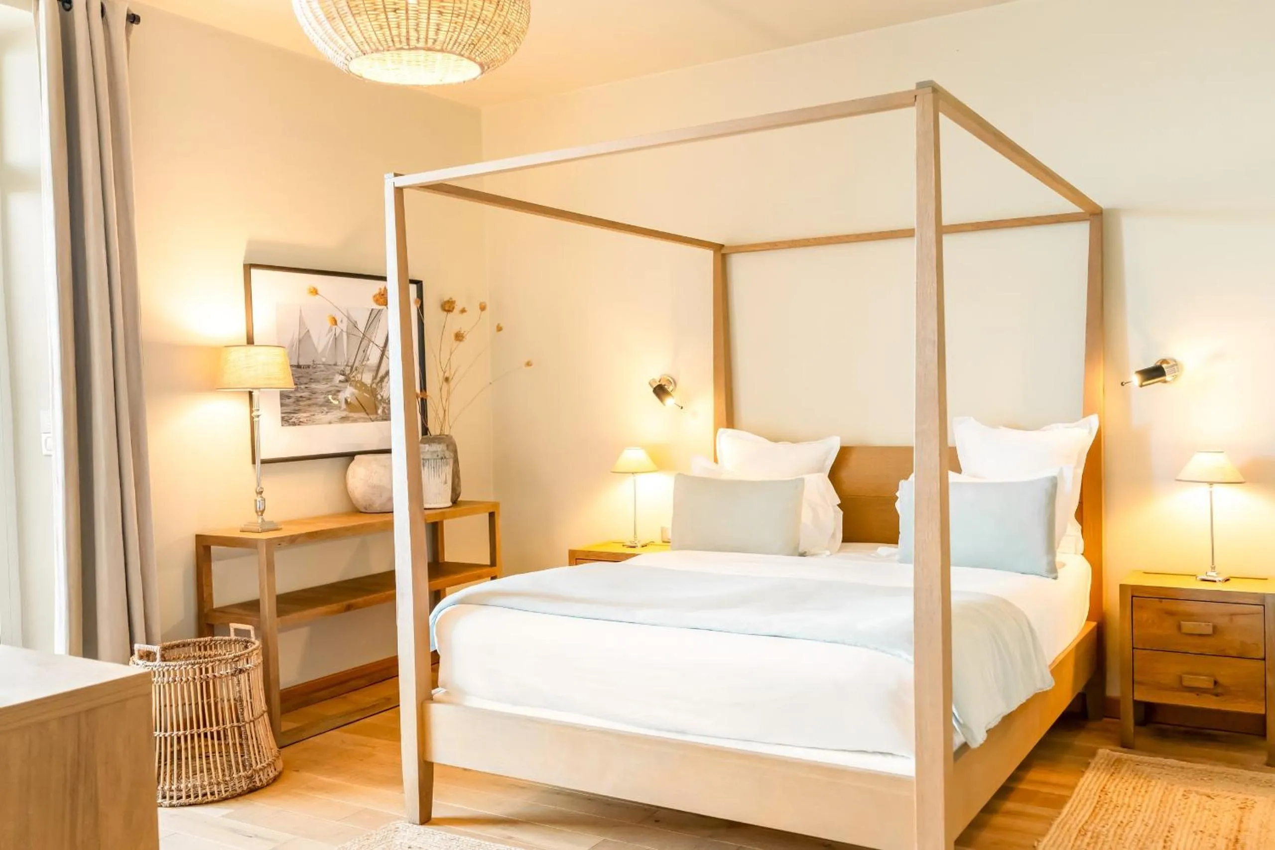 Bed in Boutique hôtel Château Rouher