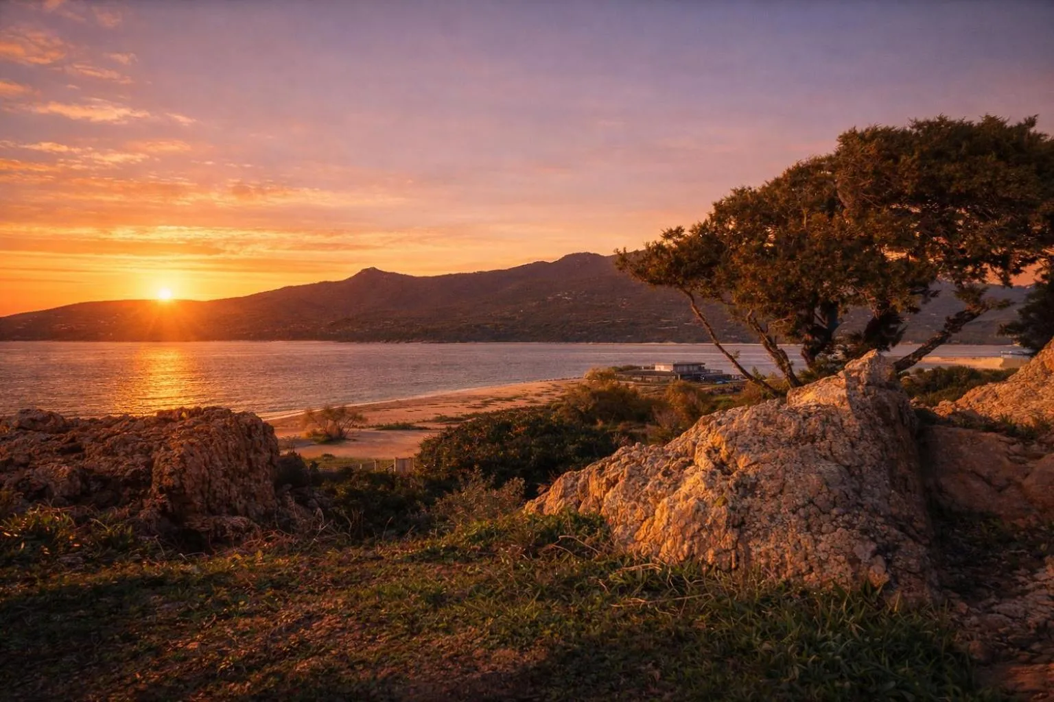 Sunset in Boutique hôtel Château Rouher