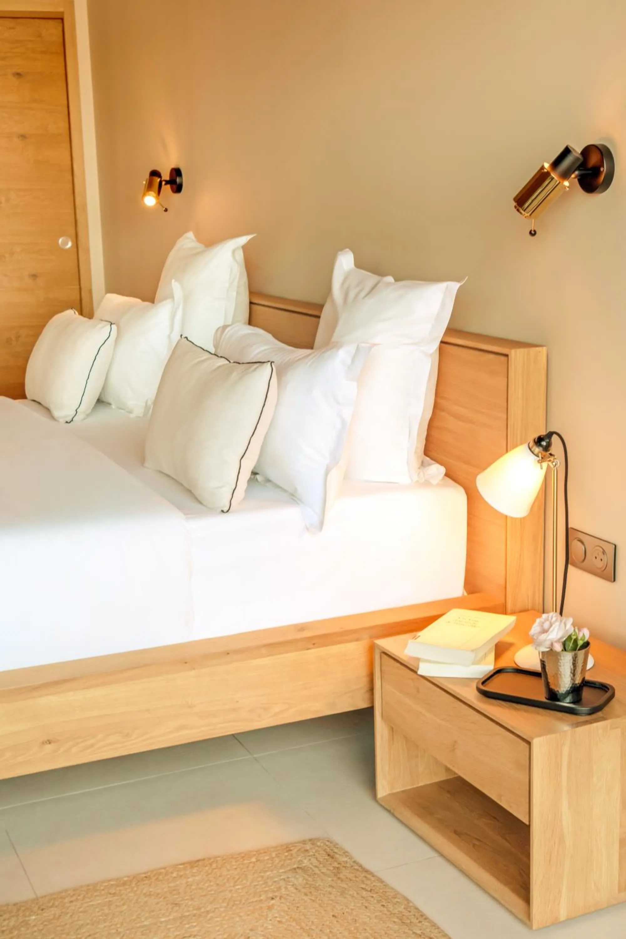Bed in Boutique hôtel Château Rouher