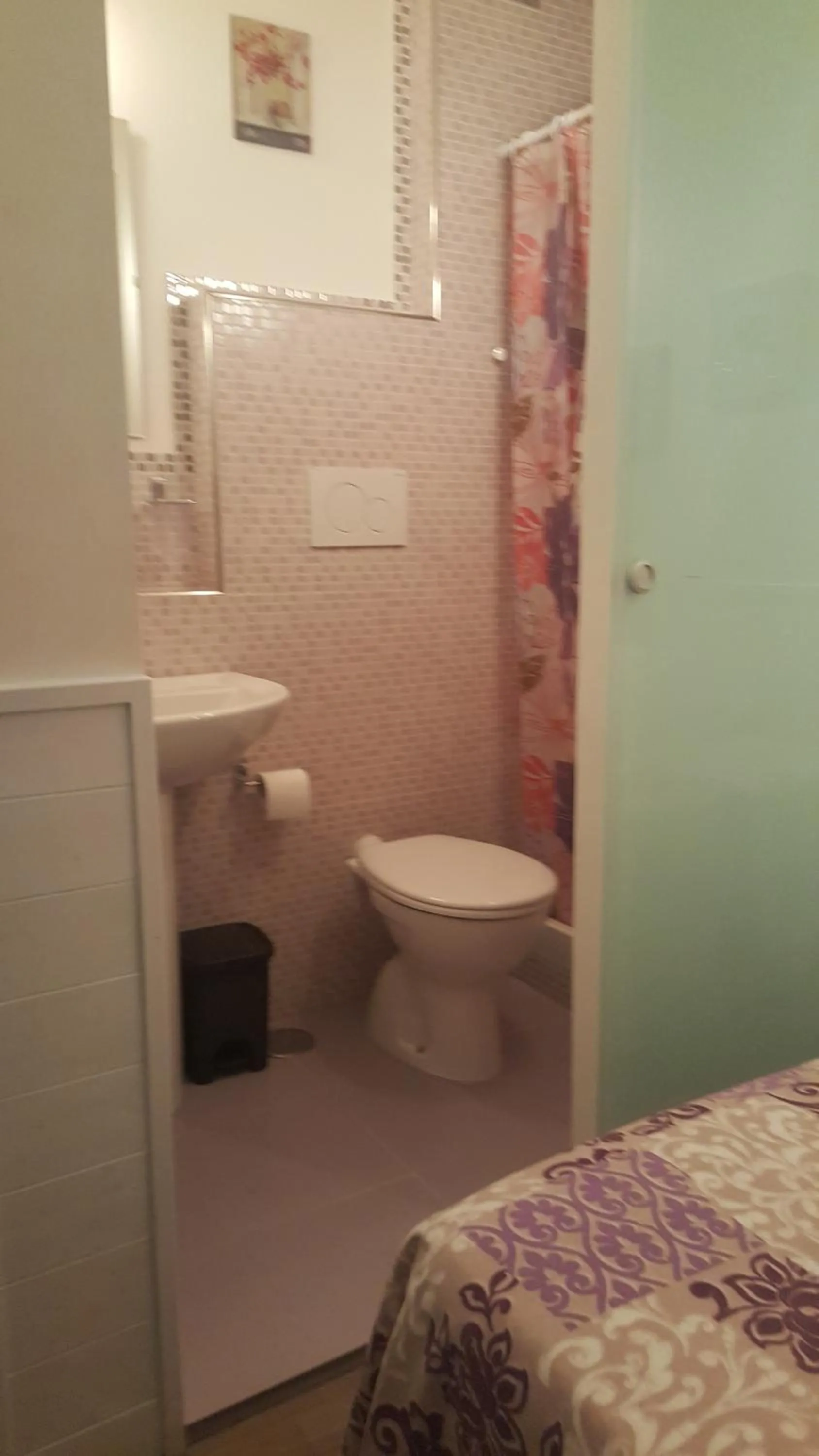 Shower in Marcelina vaticans rooms