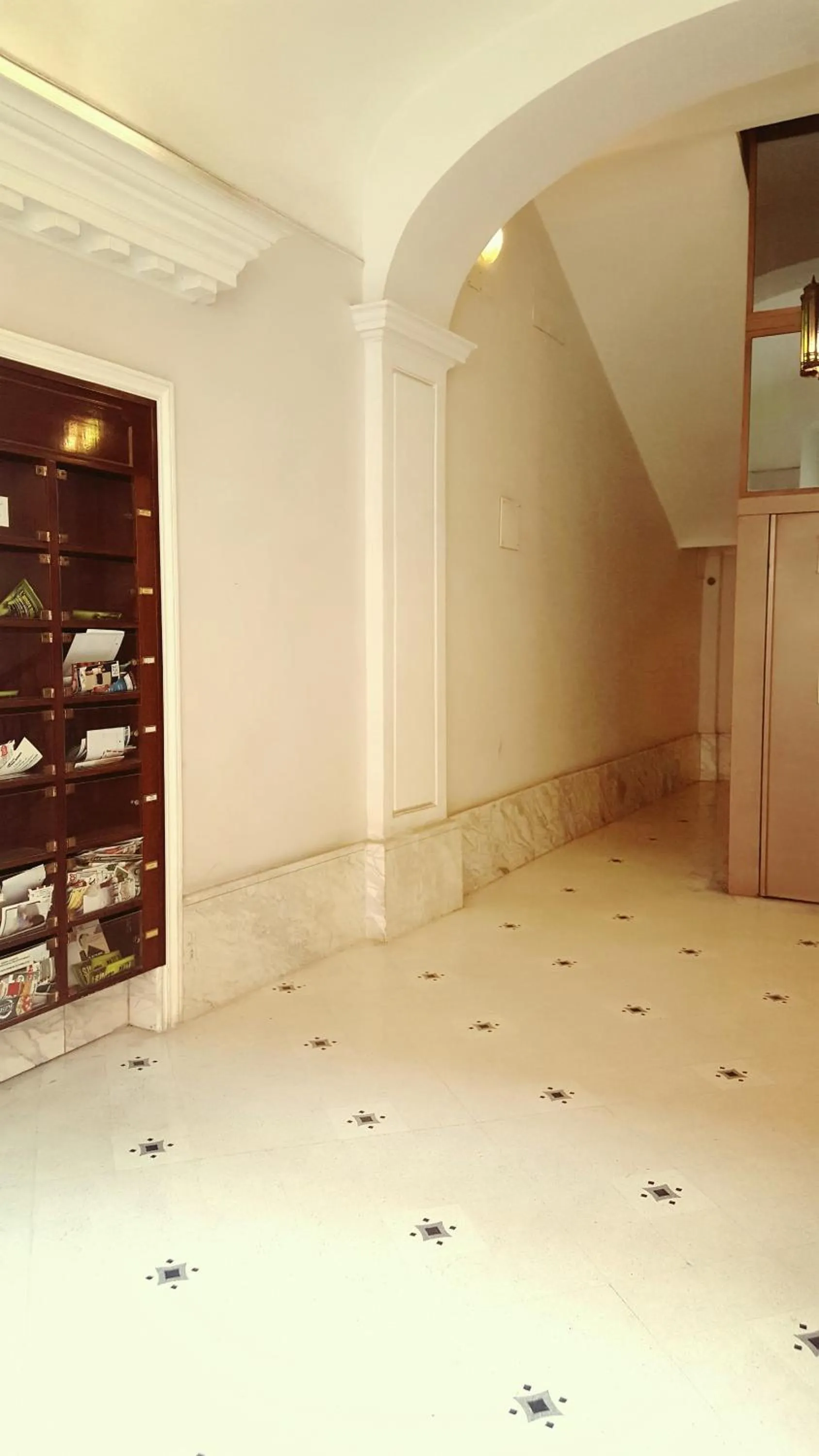 Facade/entrance in Marcelina vaticans rooms