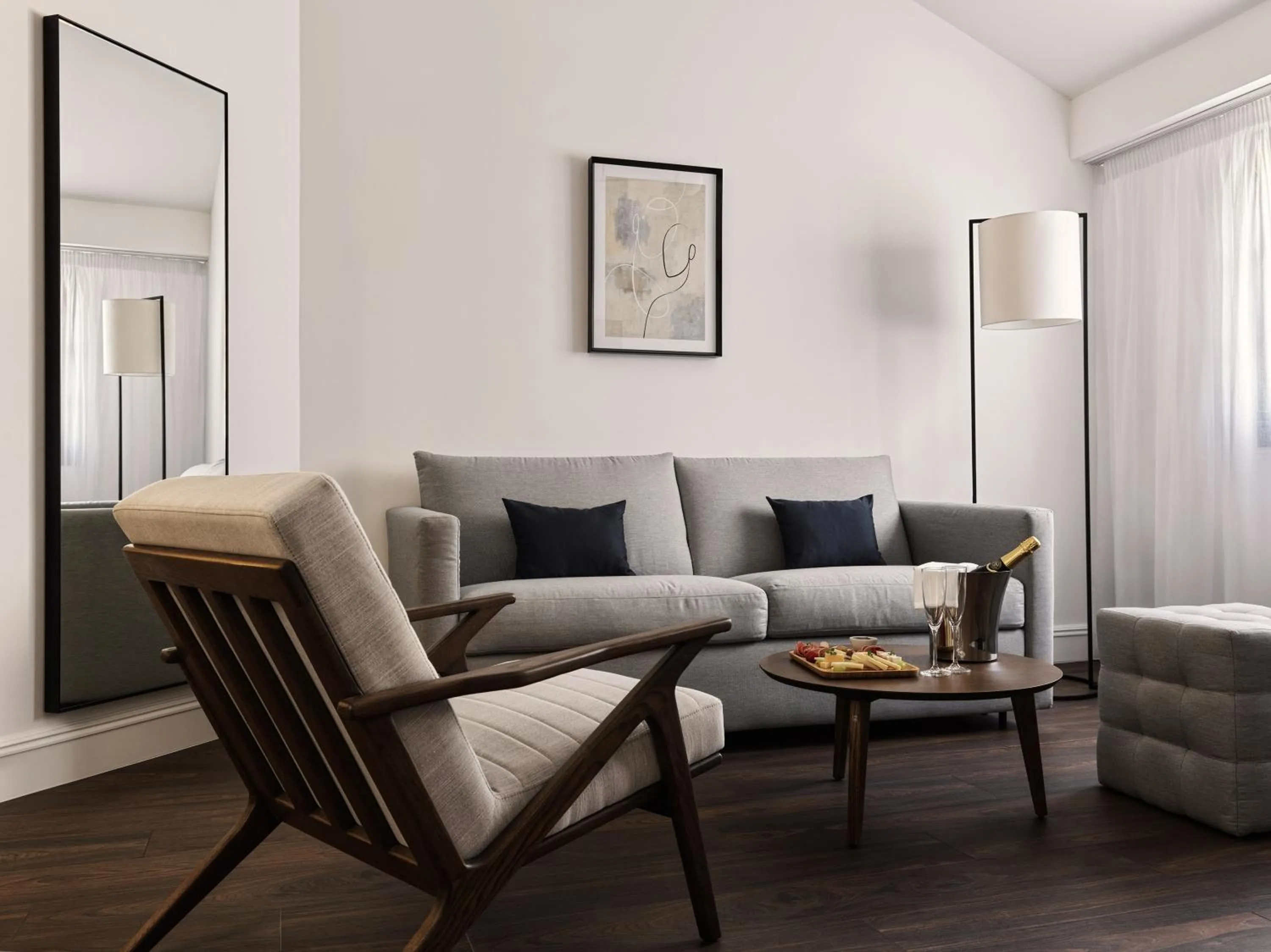 Living room in Vanoro Hotel