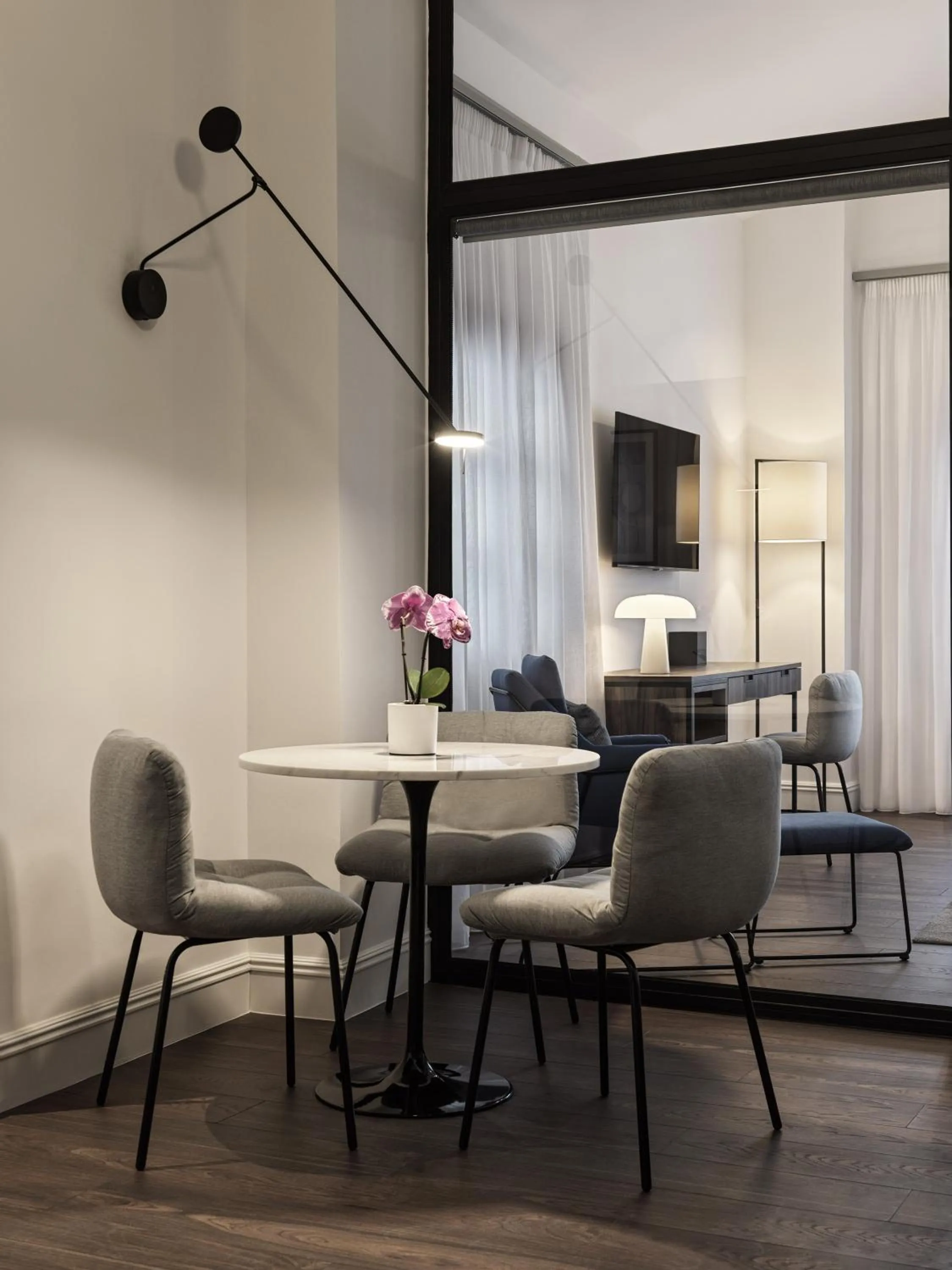 Living room in Vanoro Hotel