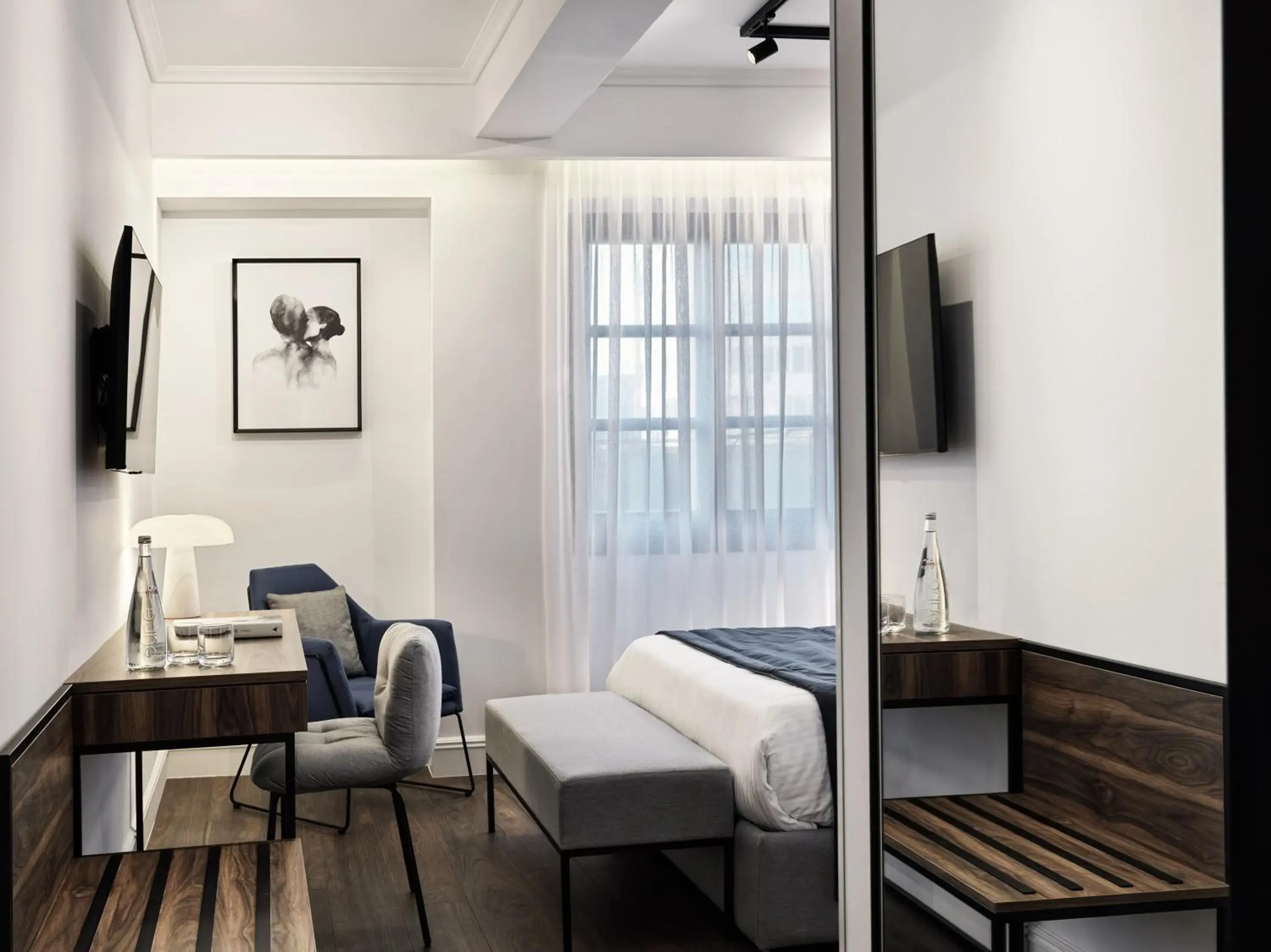 Bed in Vanoro Hotel Bed in Vanoro Hotel