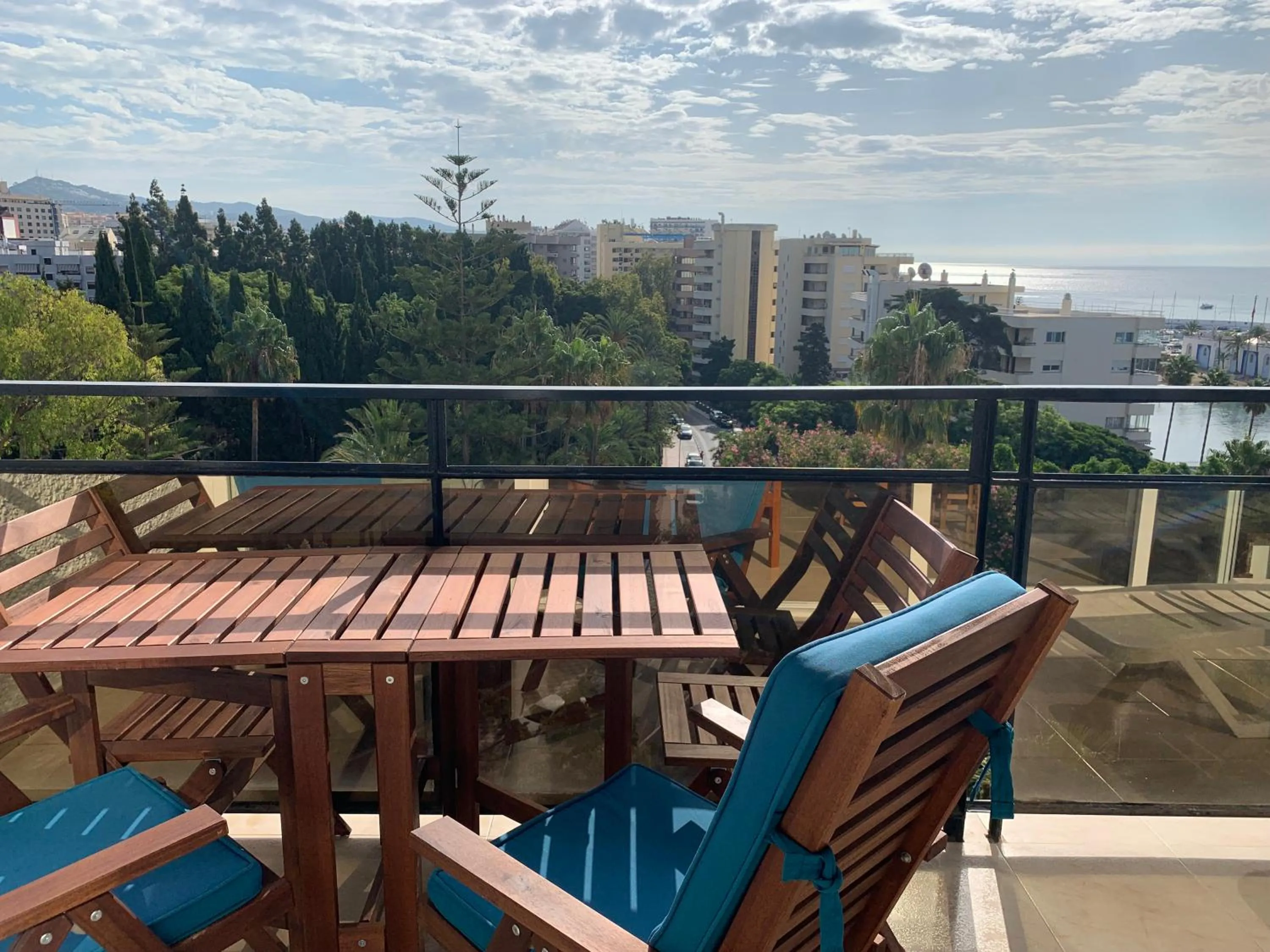 Balcony/Terrace in Skol Apartments Marbella