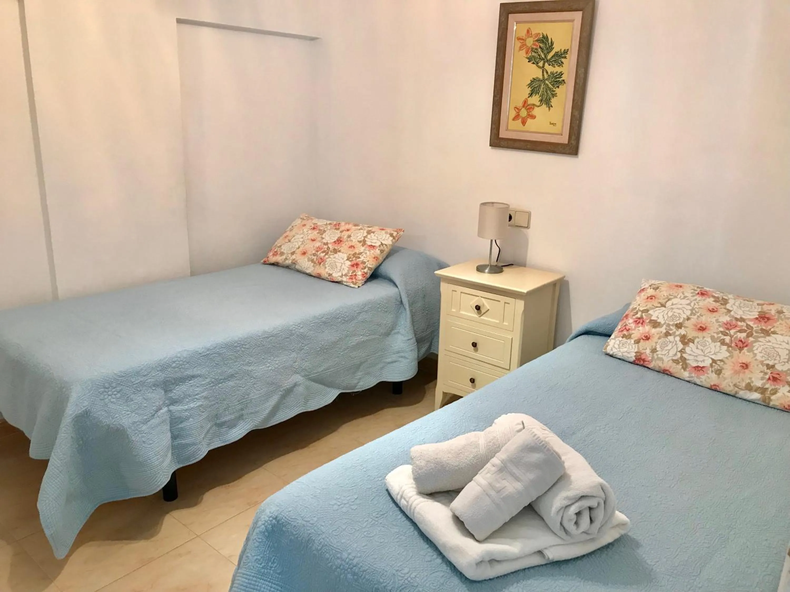 Bed in Skol Apartments Marbella