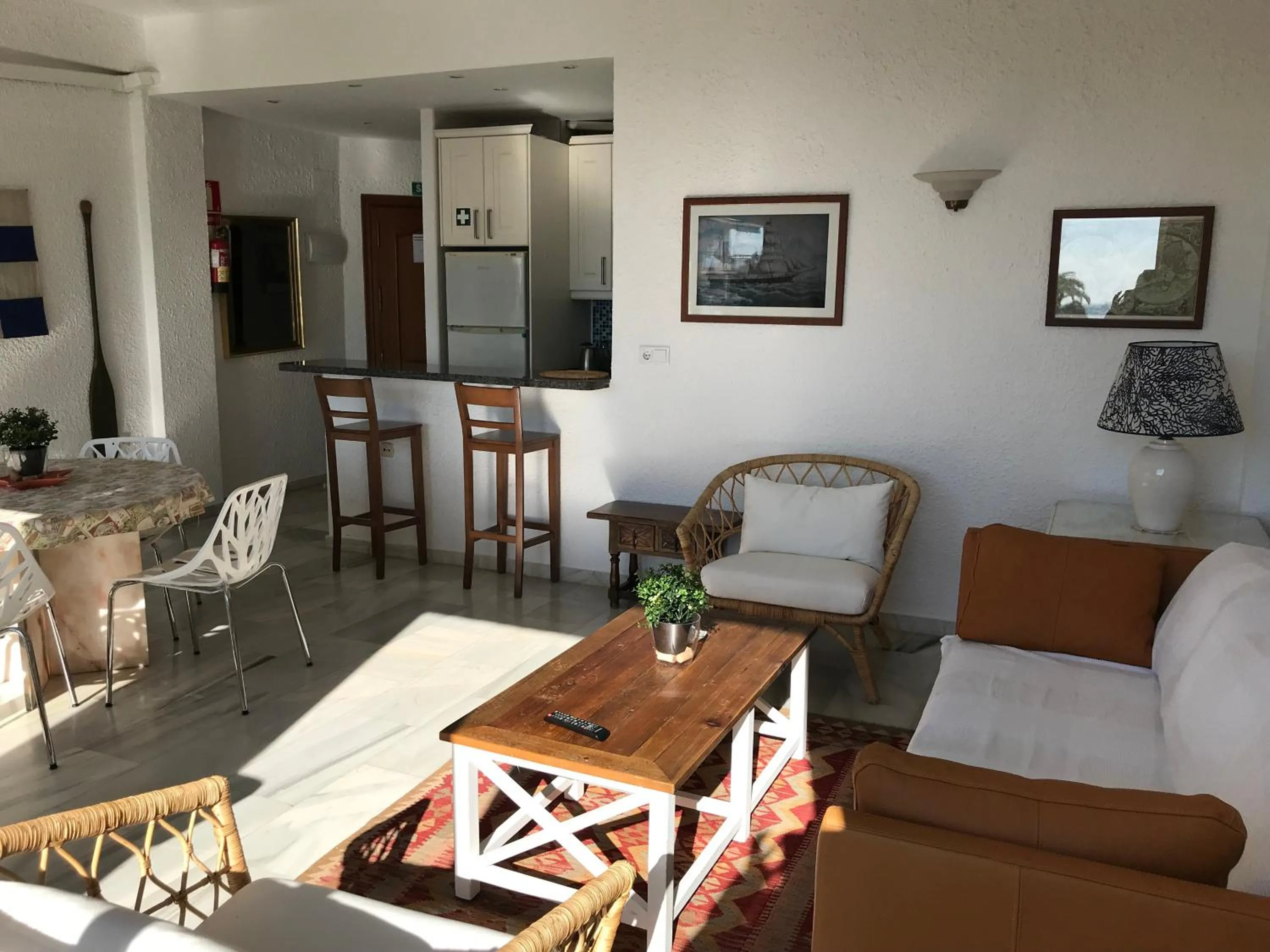 Living room in Skol Apartments Marbella
