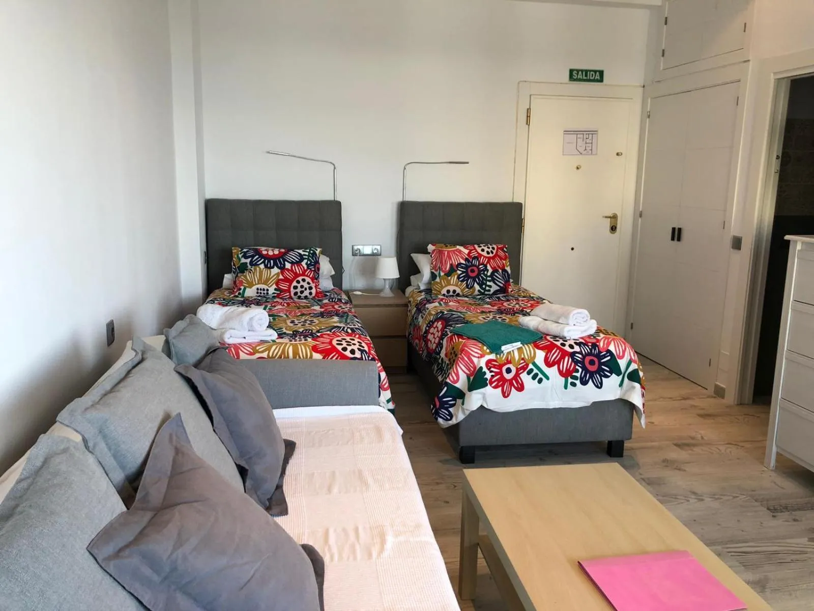 Bed in Skol Apartments Marbella