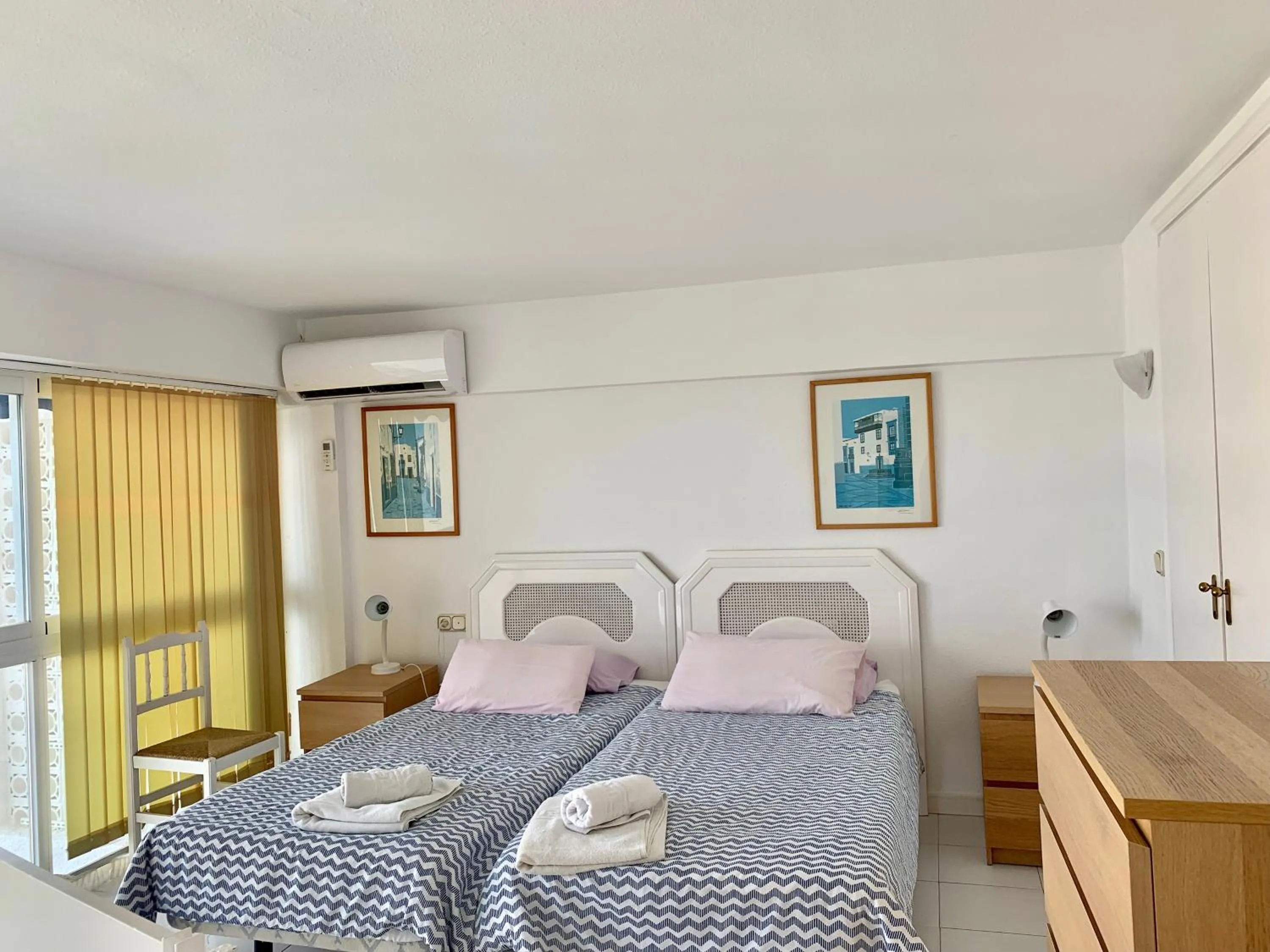Bed in Skol Apartments Marbella