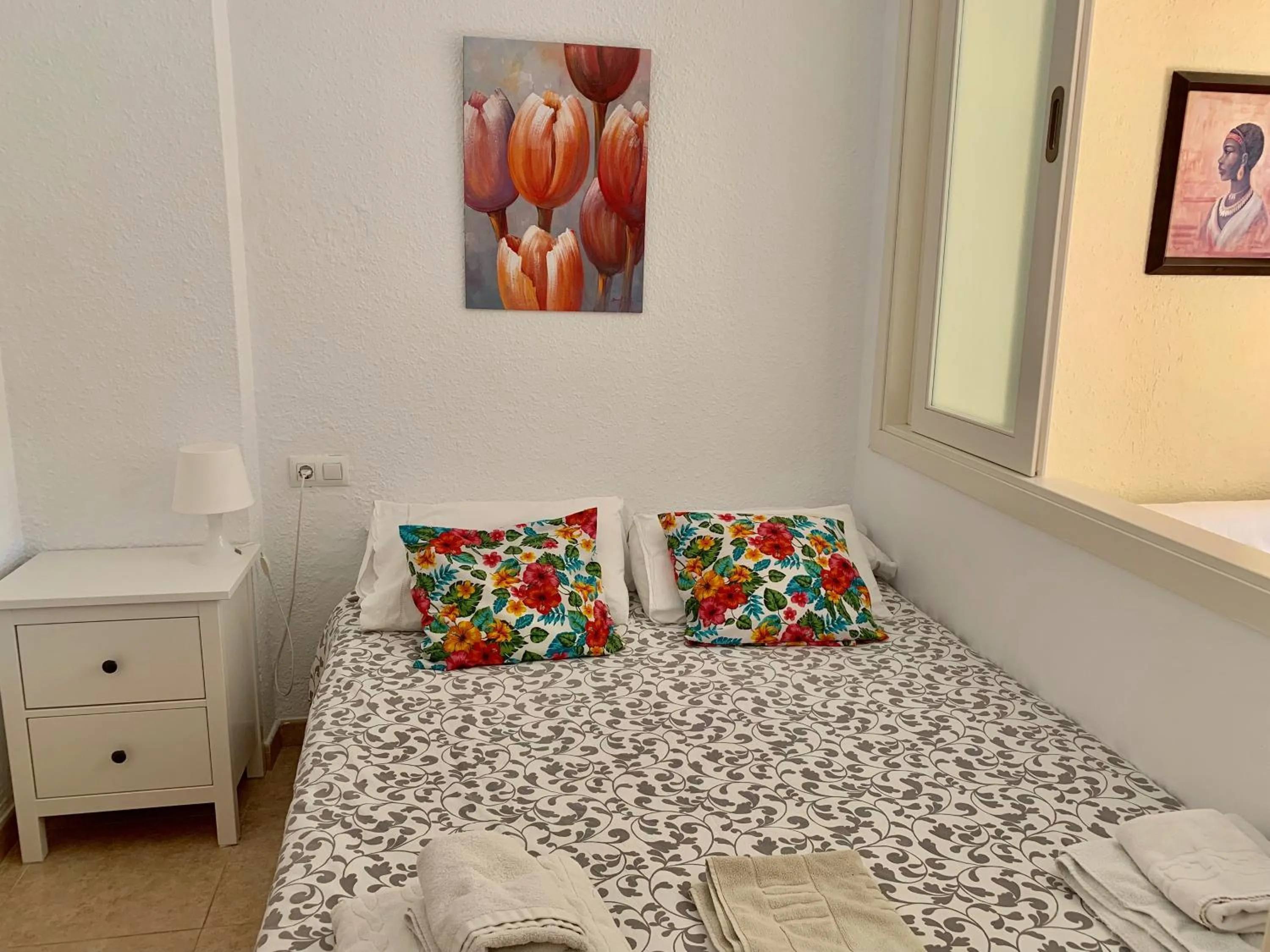 Bed in Skol Apartments Marbella
