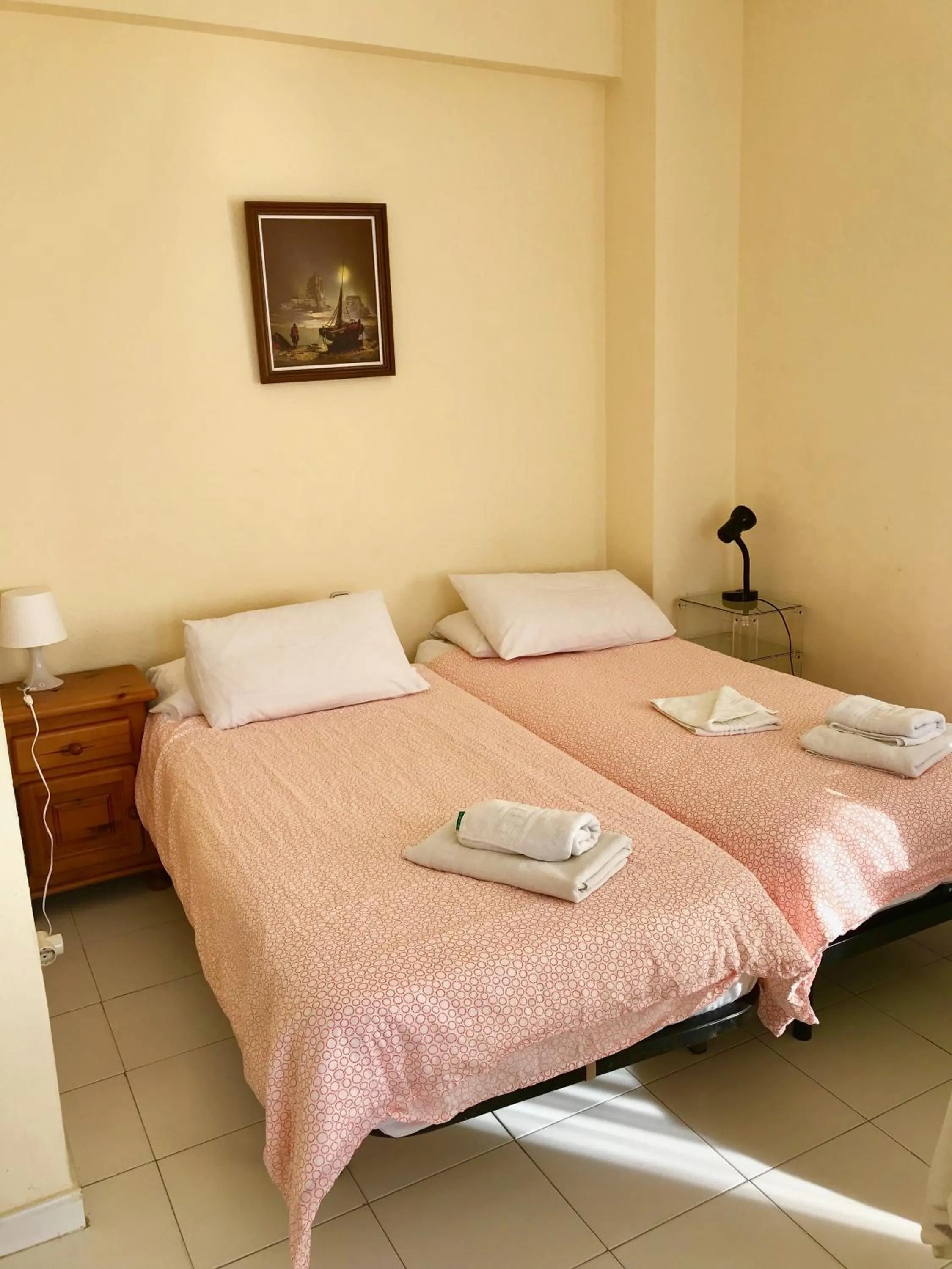 Bed in Skol Apartments Marbella