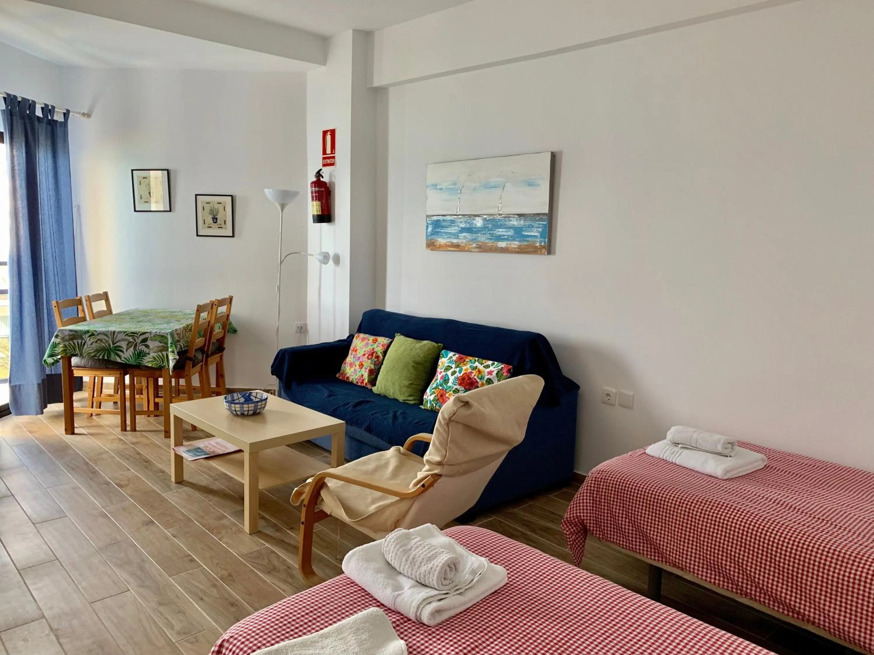 Bed in Skol Apartments Marbella