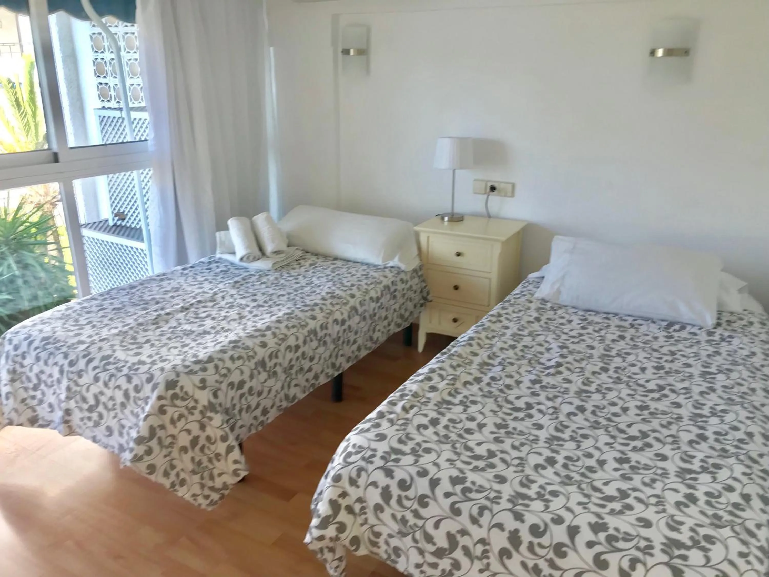 Bed in Skol Apartments Marbella