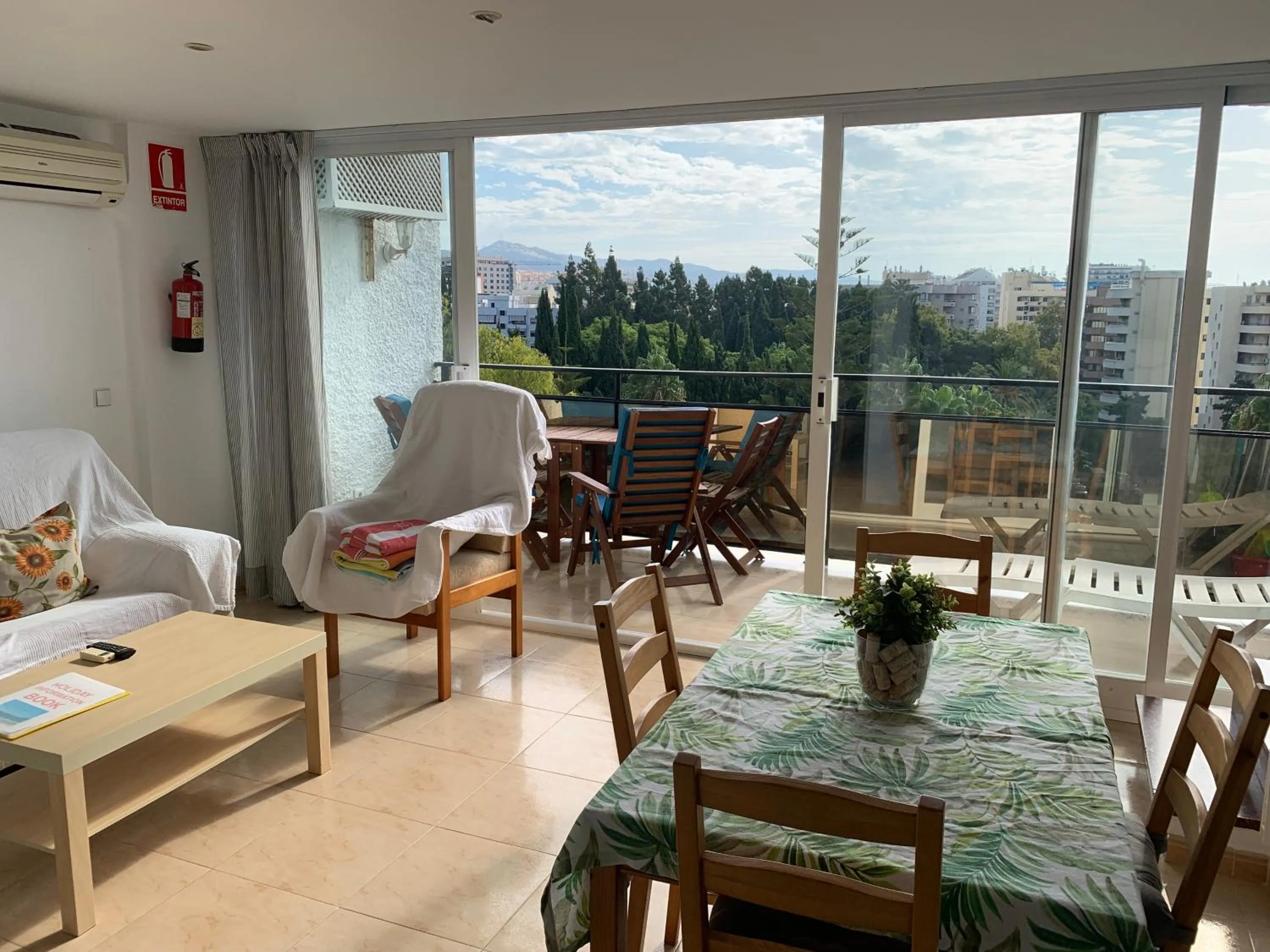 Living room in Skol Apartments Marbella