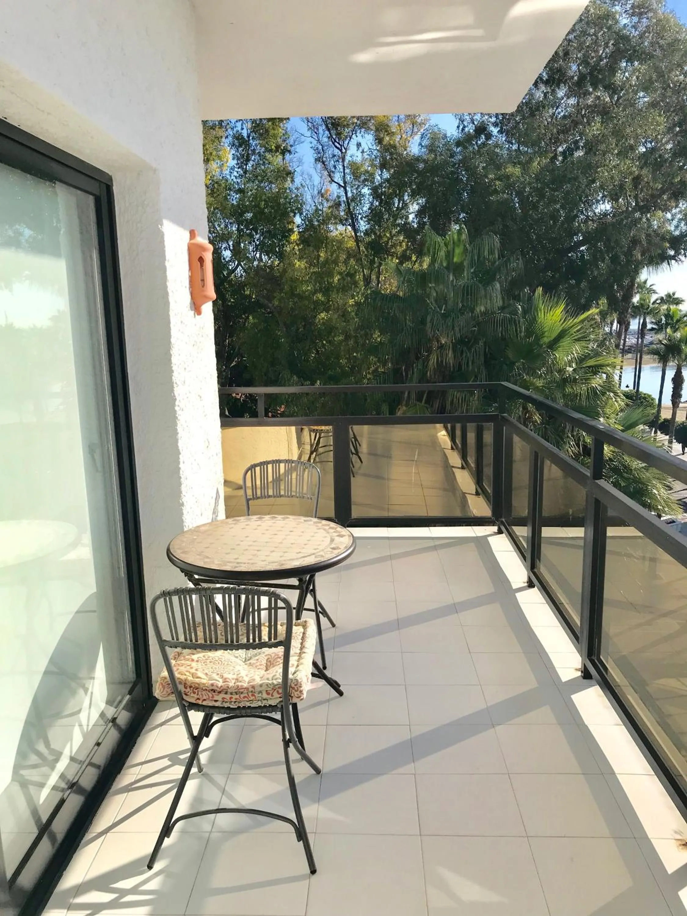 Patio in Skol Apartments Marbella