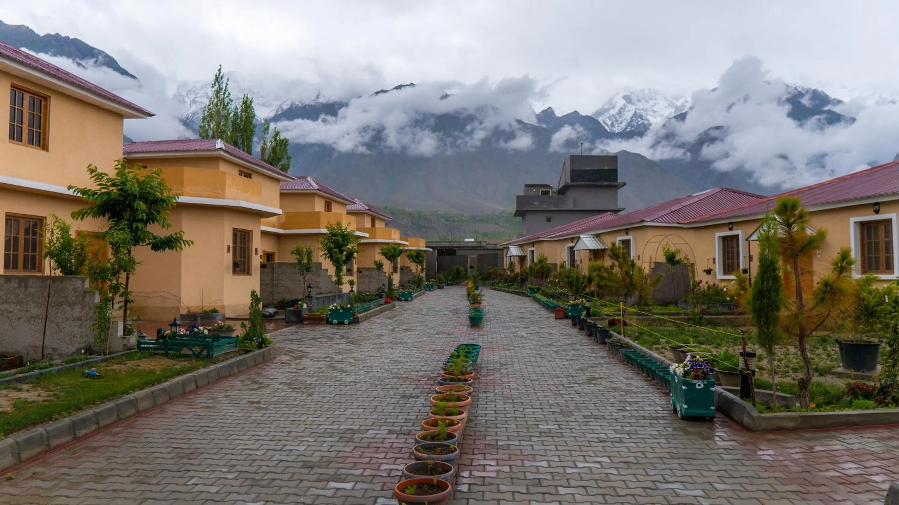 Property building in Dynasty Hotel Skardu