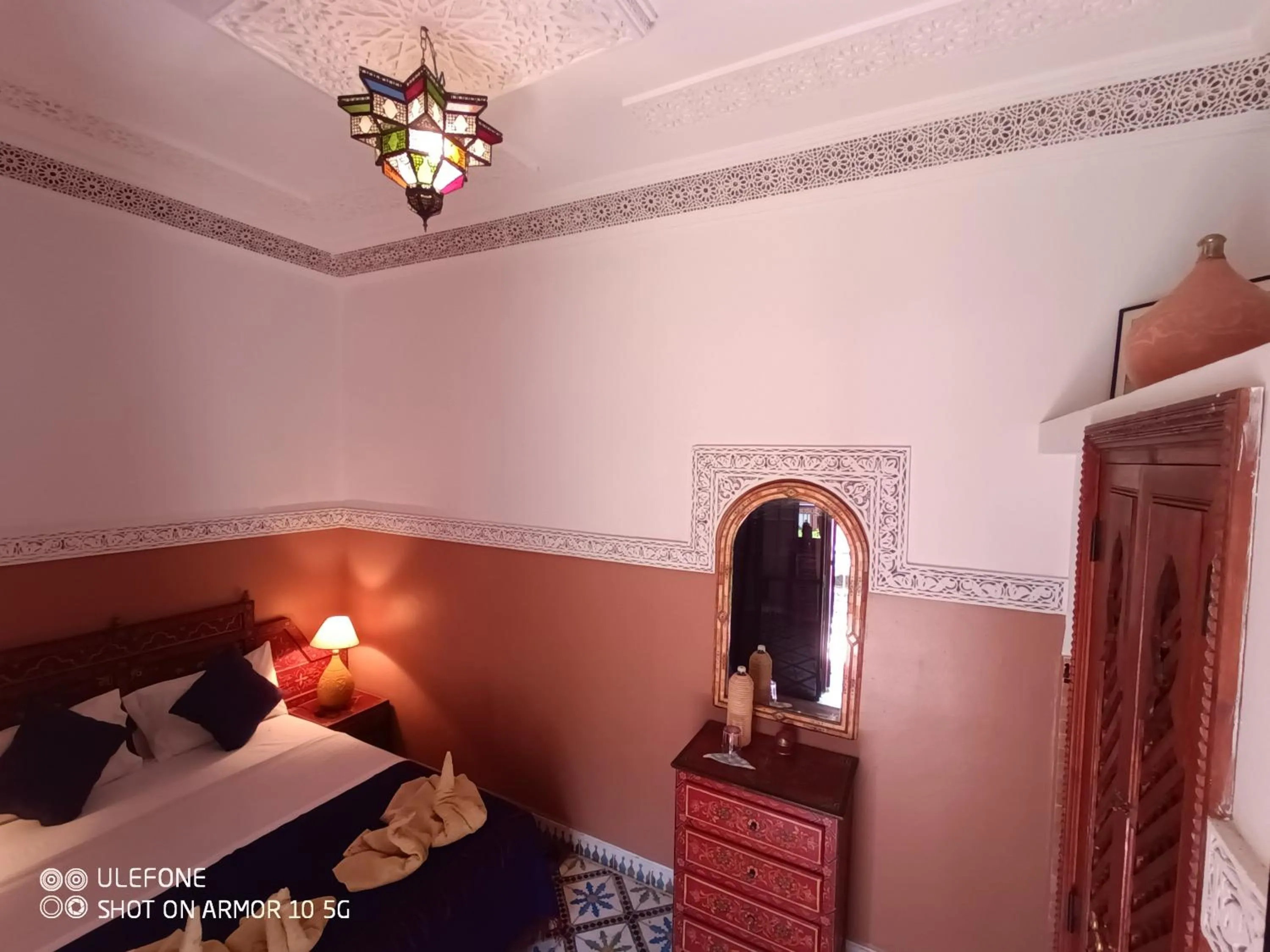 Bed in Riad Zagouda