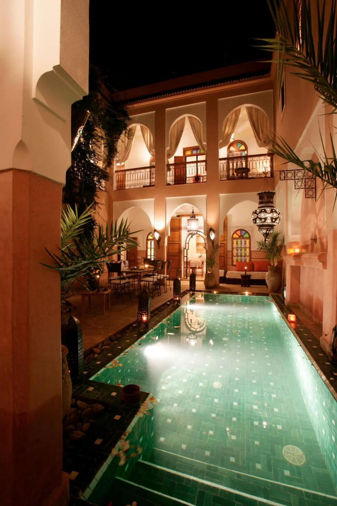 Pool view in Riad Zagouda