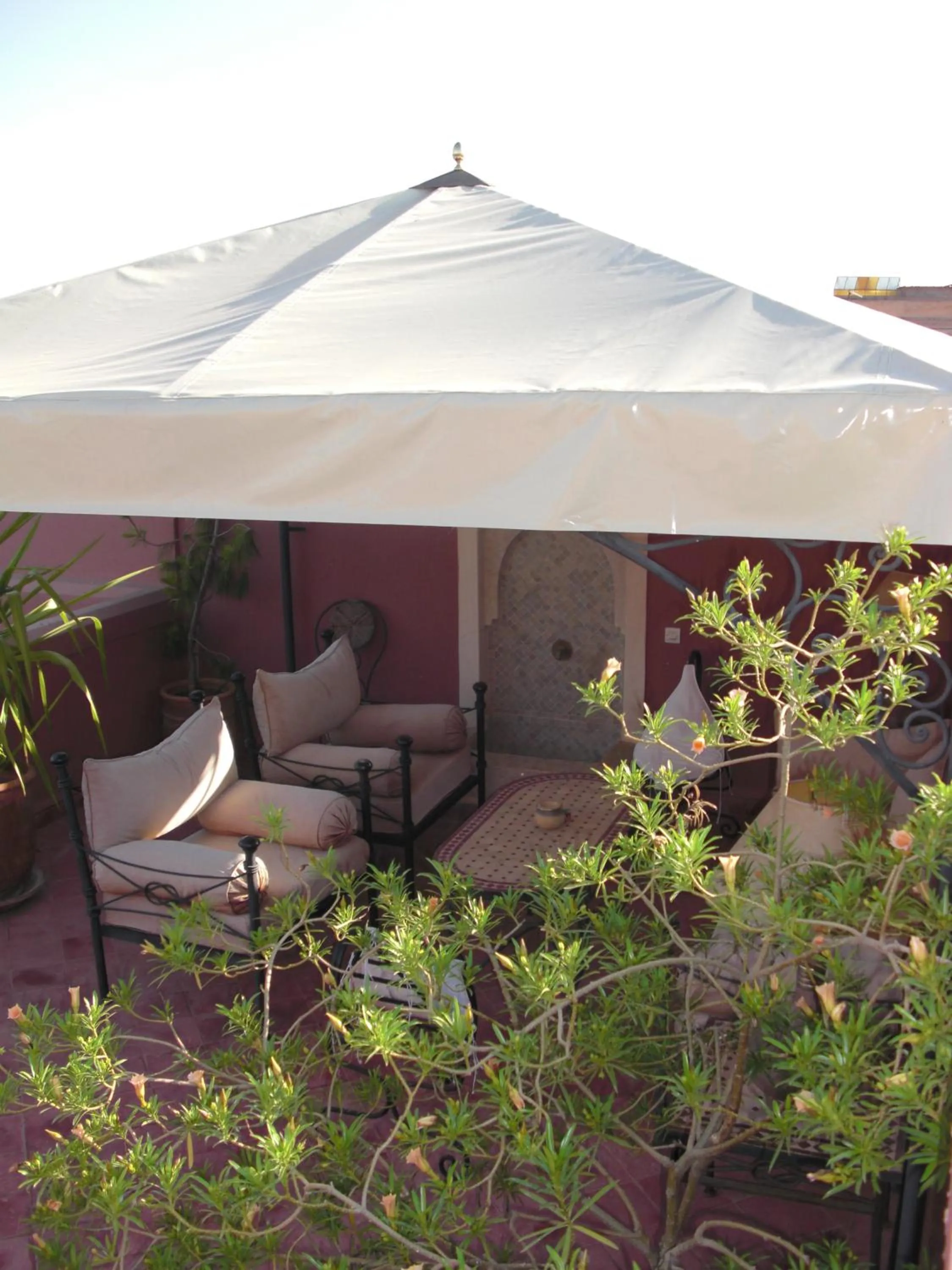 Balcony/Terrace in Riad Zagouda