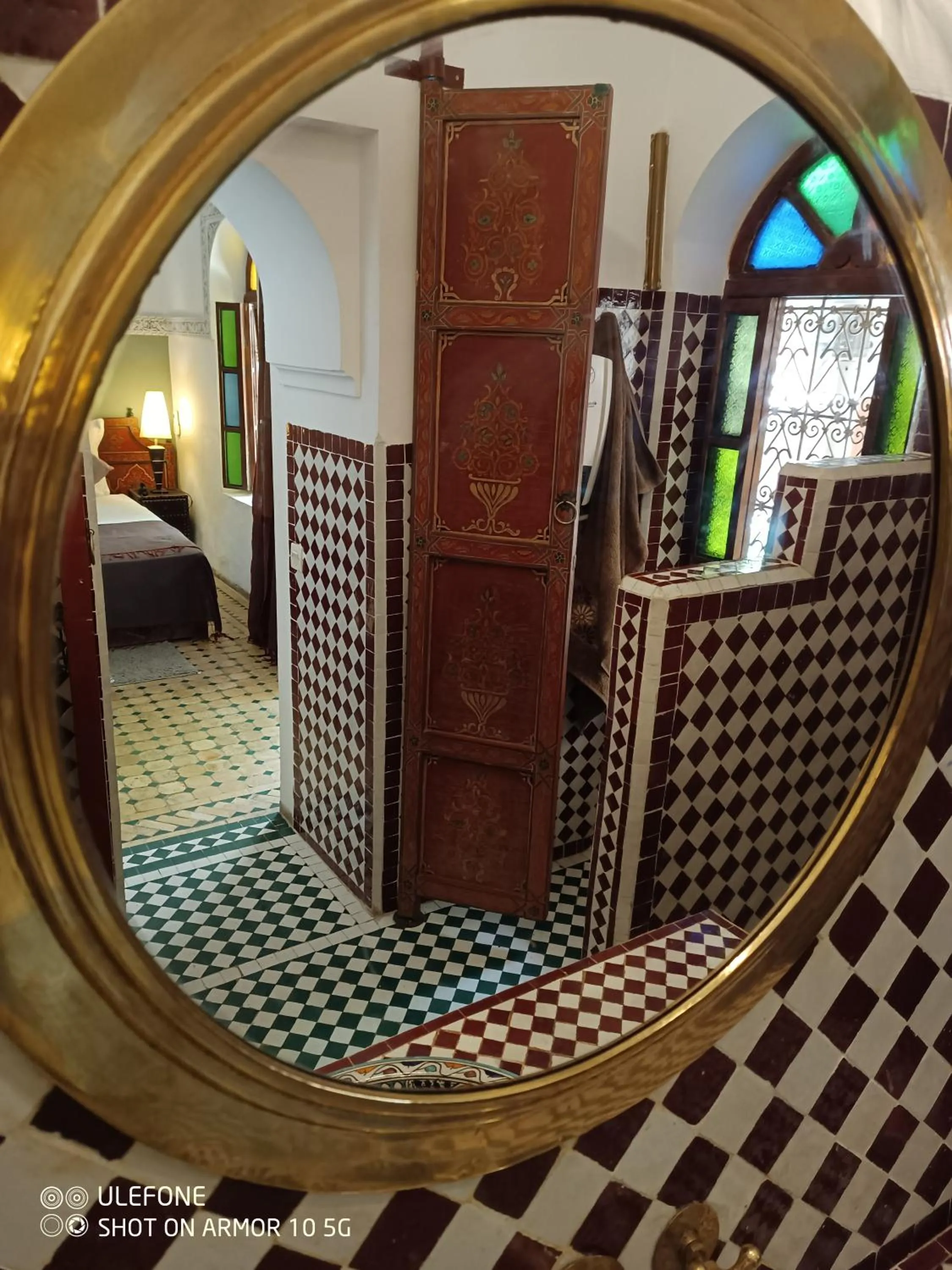 Bed in Riad Zagouda