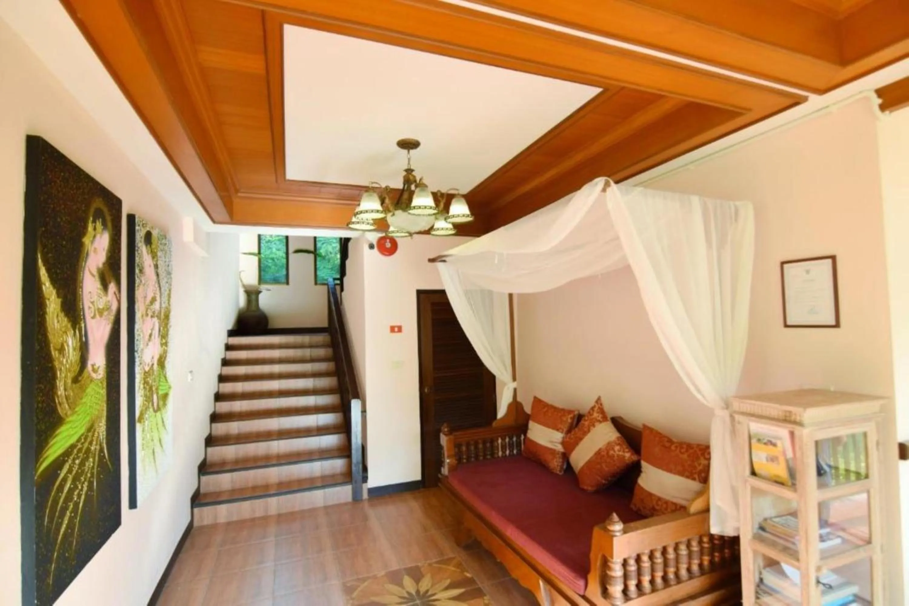 Living room in Papai Country Lodge SHA