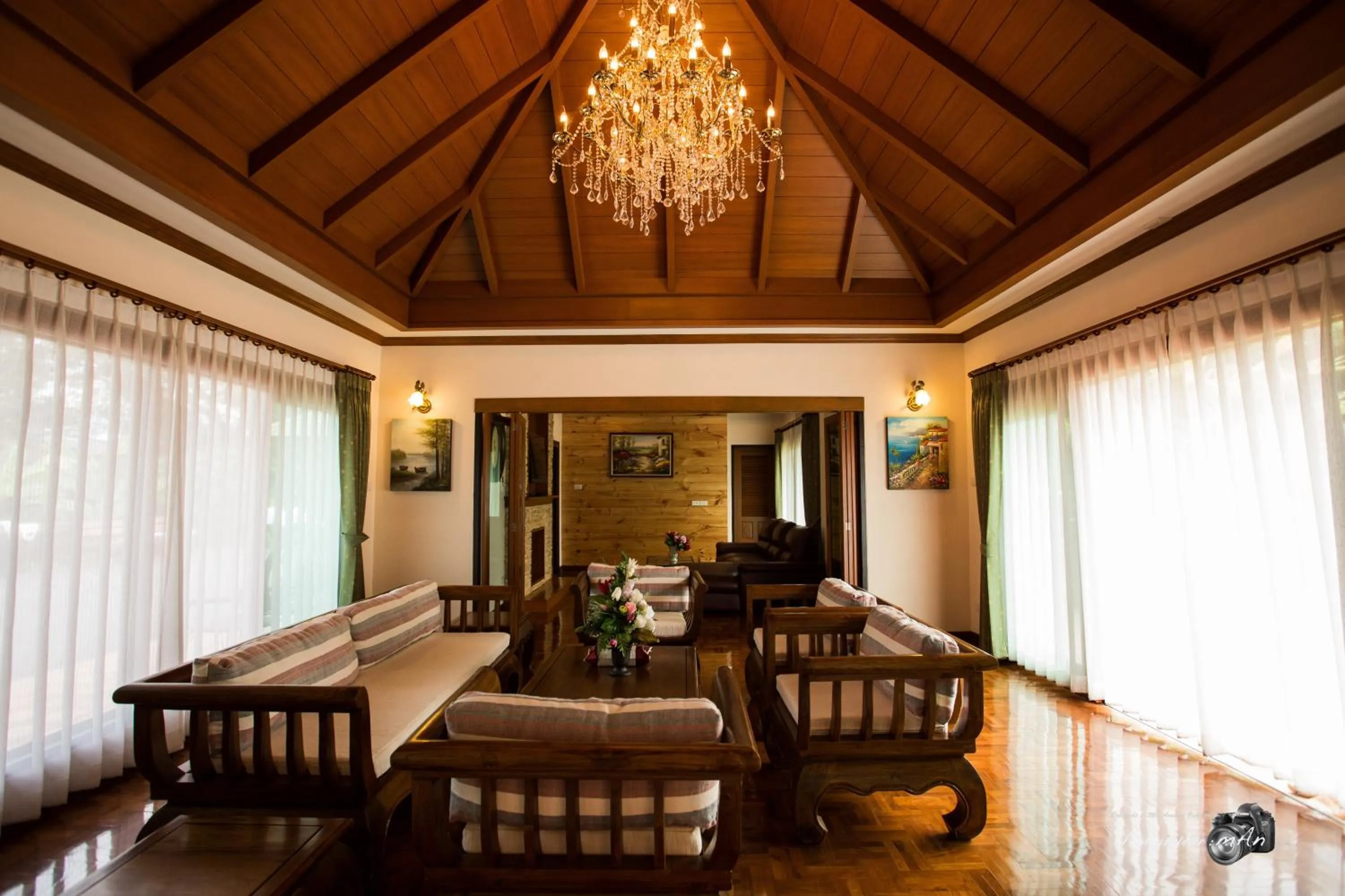 Lobby or reception in Papai Country Lodge SHA