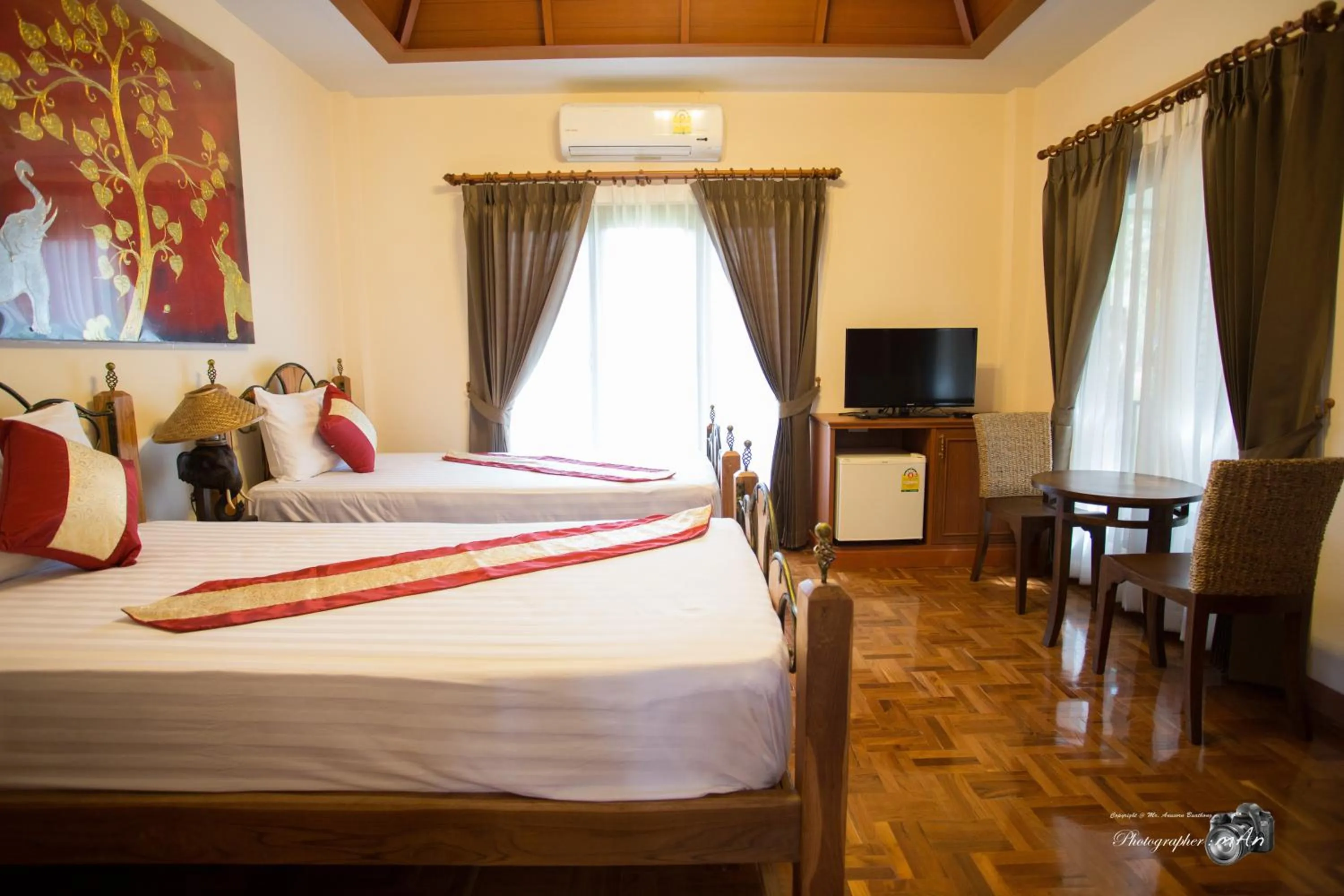 Bedroom, Bed in Papai Country Lodge SHA