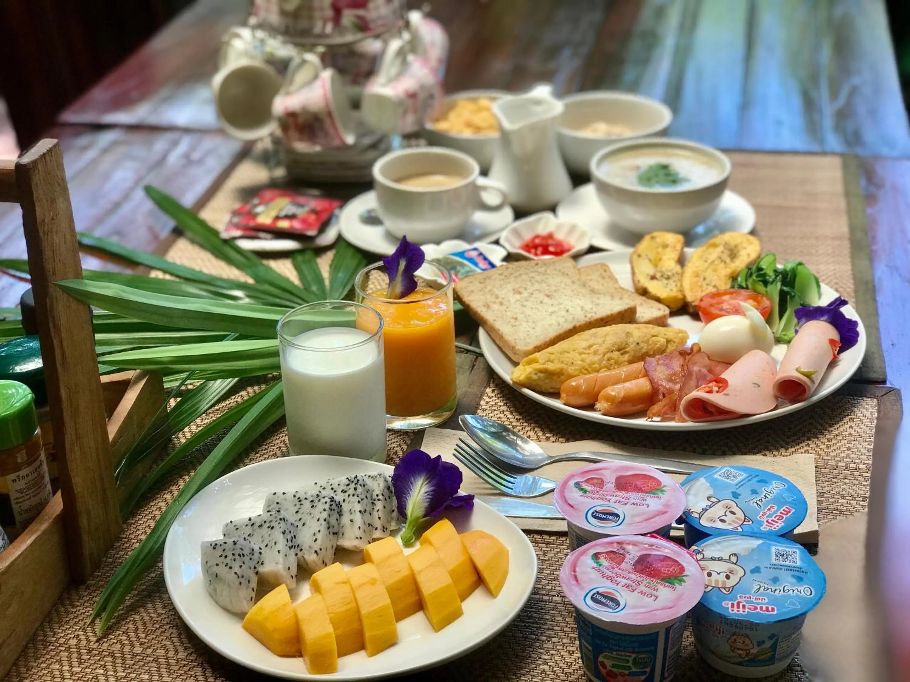 Breakfast in Papai Country Lodge SHA