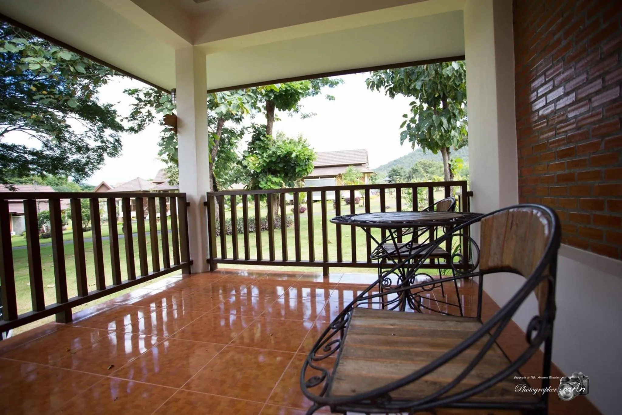 Balcony/Terrace in Papai Country Lodge SHA