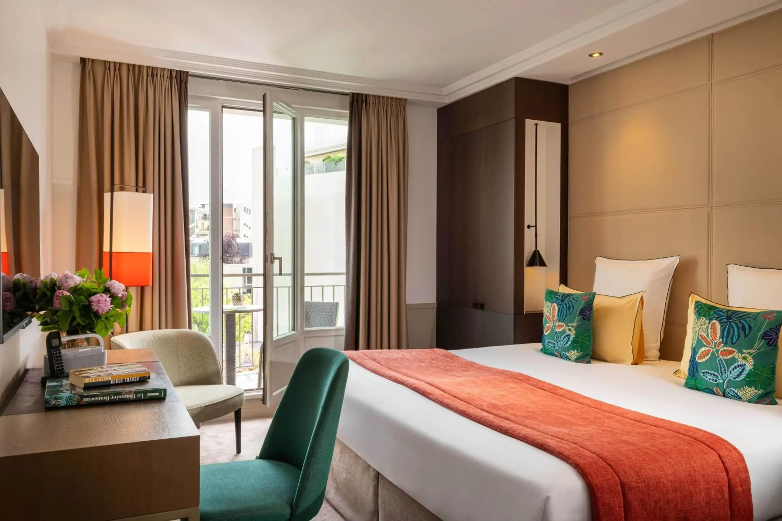 Bed in Hotel Villa Saxe Eiffel Bed in Hotel Villa Saxe Eiffel