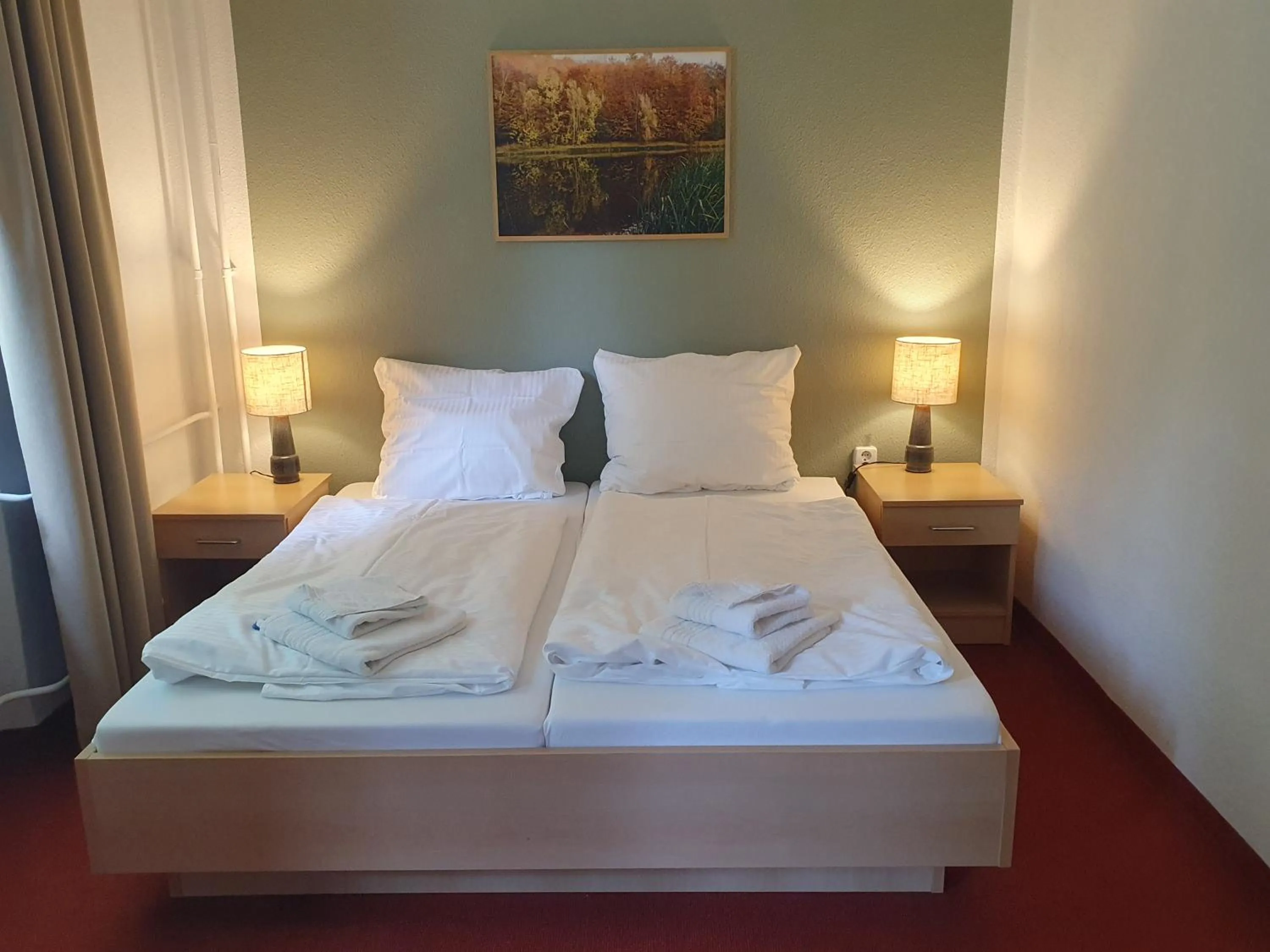 Photo of the whole room, Bed in seezeit-resort am Werbellinsee