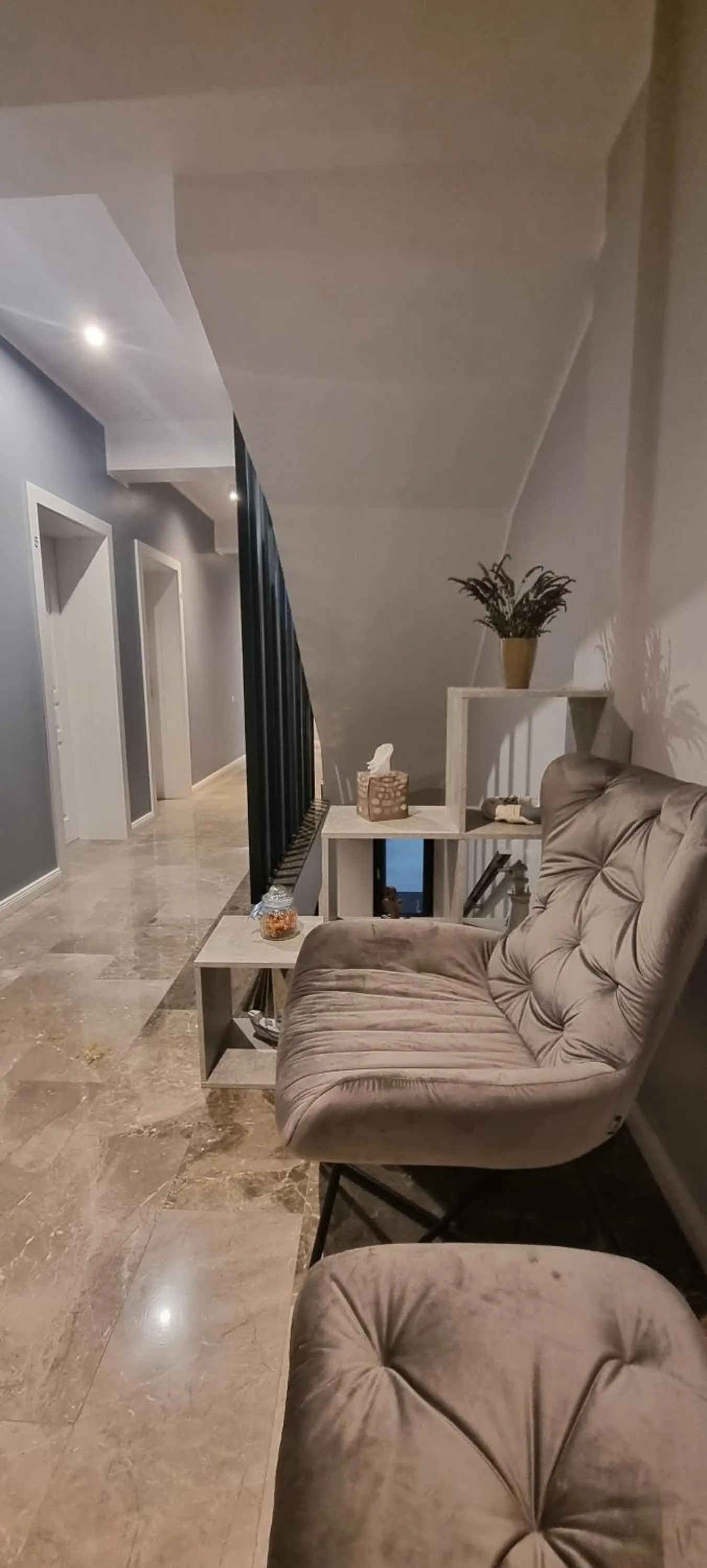 Seating area in CHG Boutique