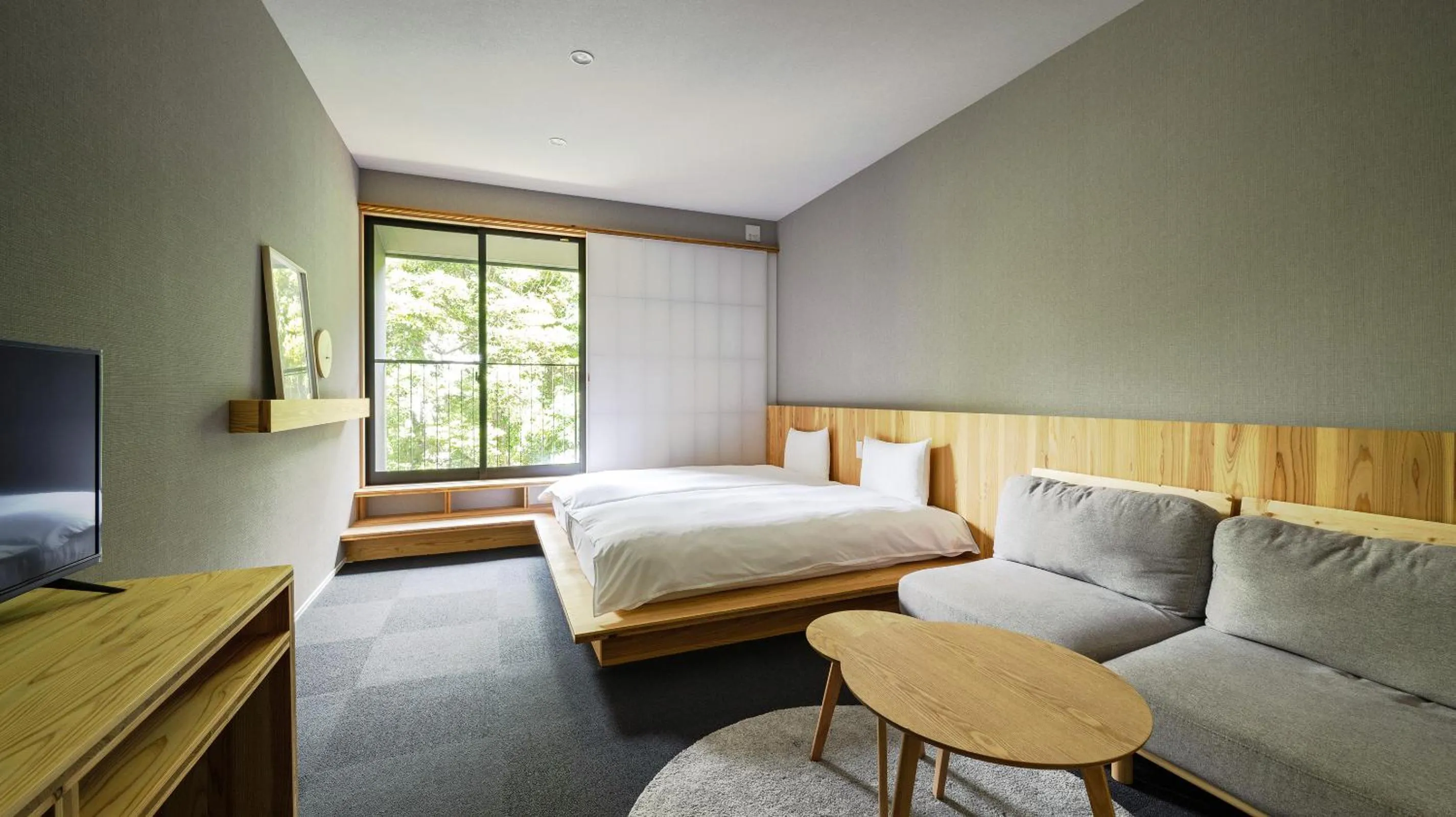 Photo of the whole room, Bed in Beppu Hotel Negura