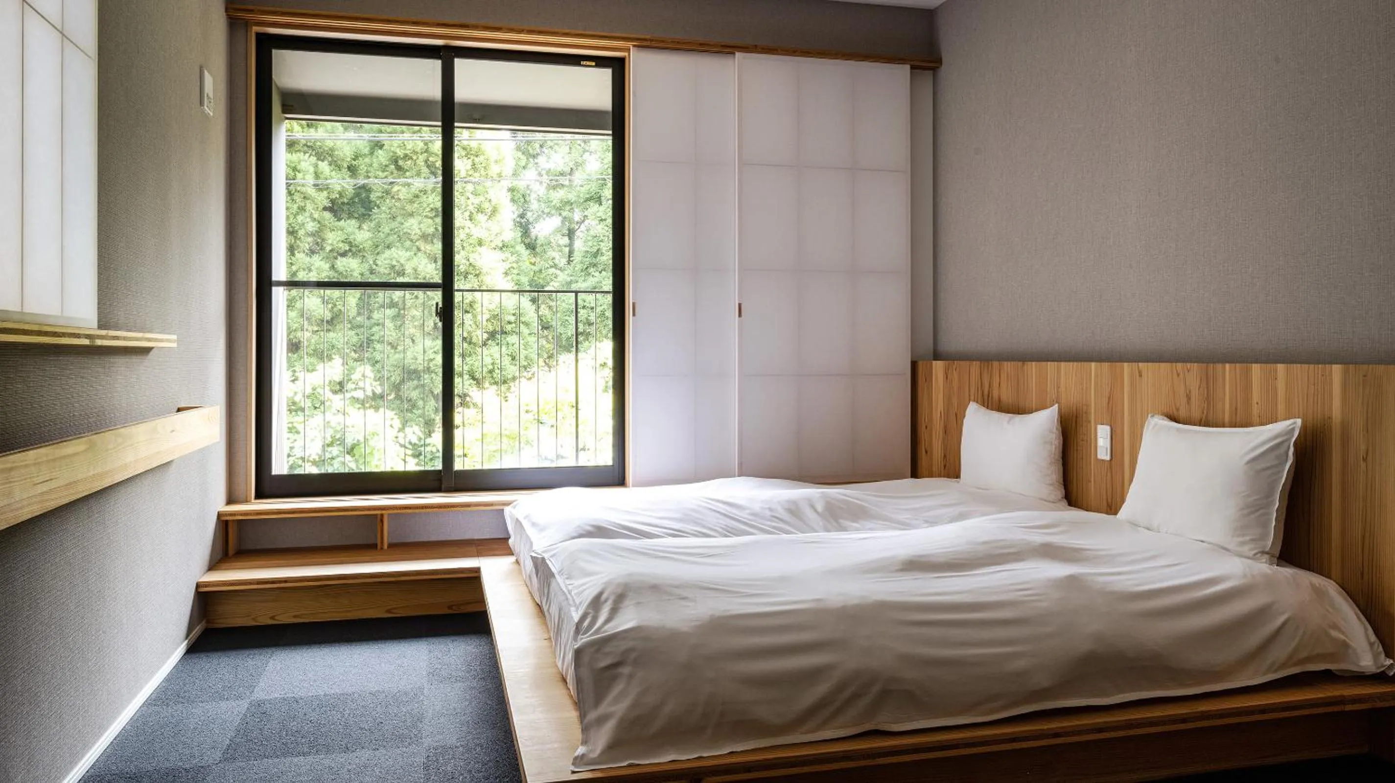 Photo of the whole room, Bed in Beppu Hotel Negura