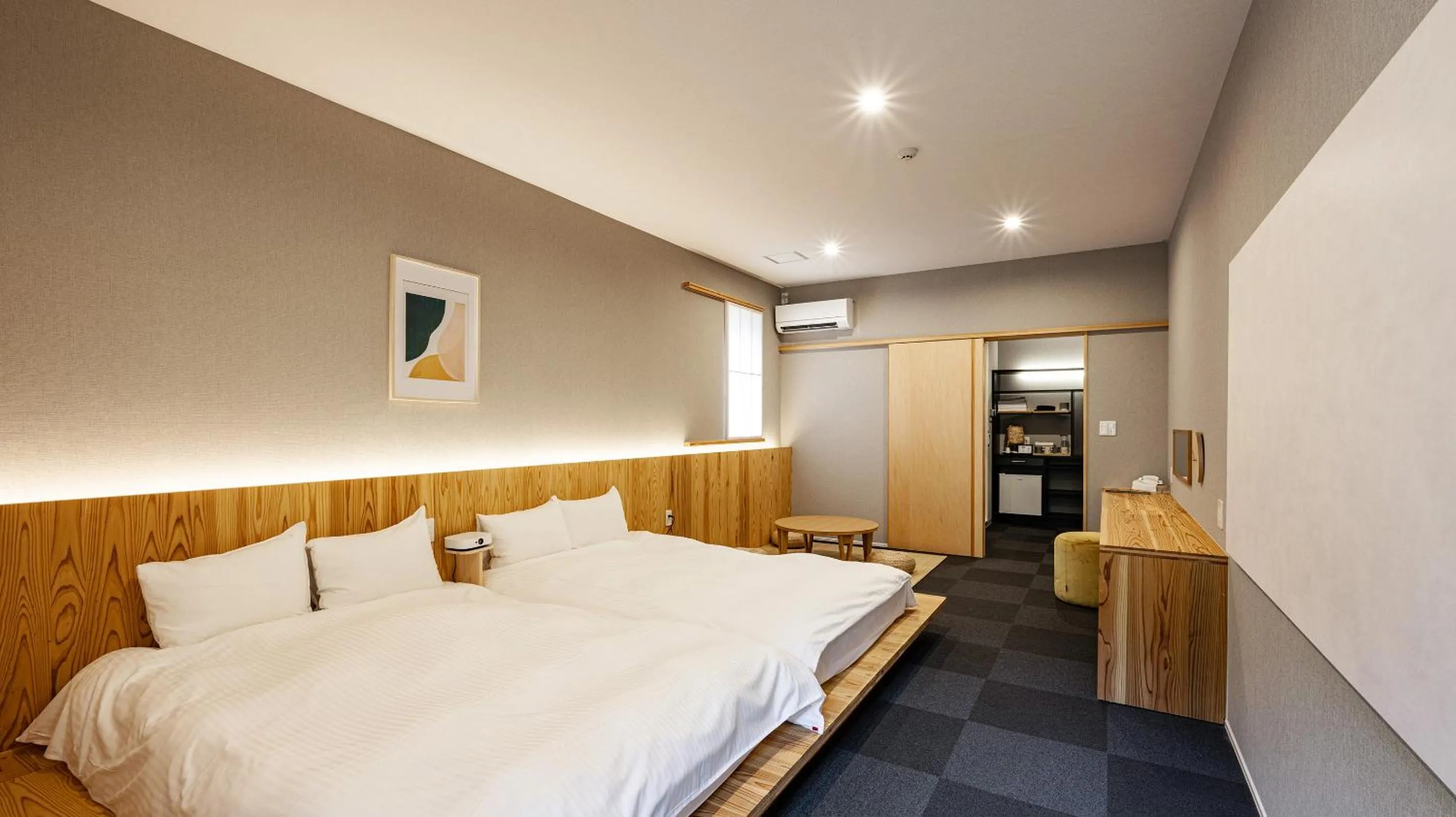 Photo of the whole room, Bed in Beppu Hotel Negura