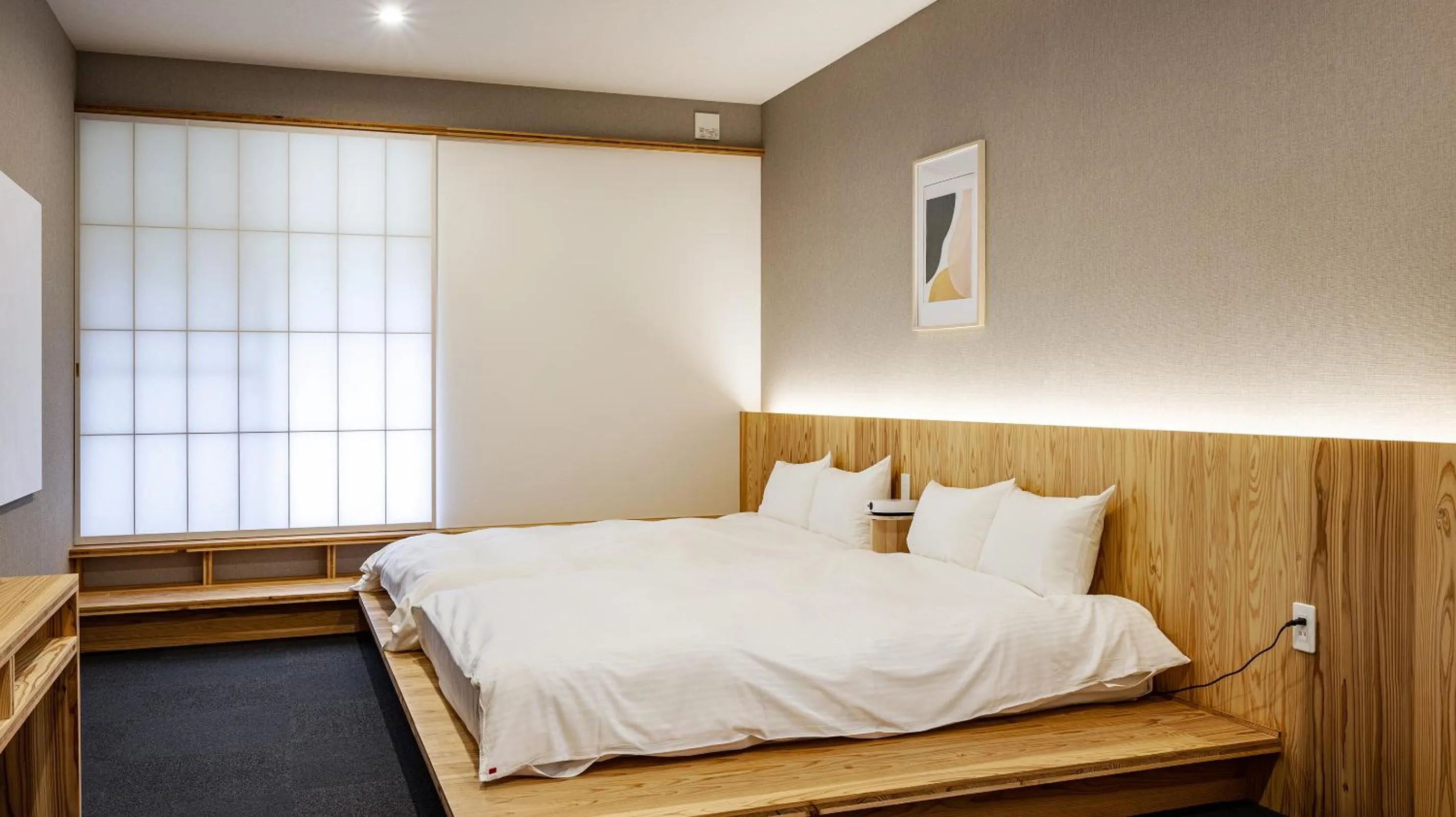 Photo of the whole room, Bed in Beppu Hotel Negura