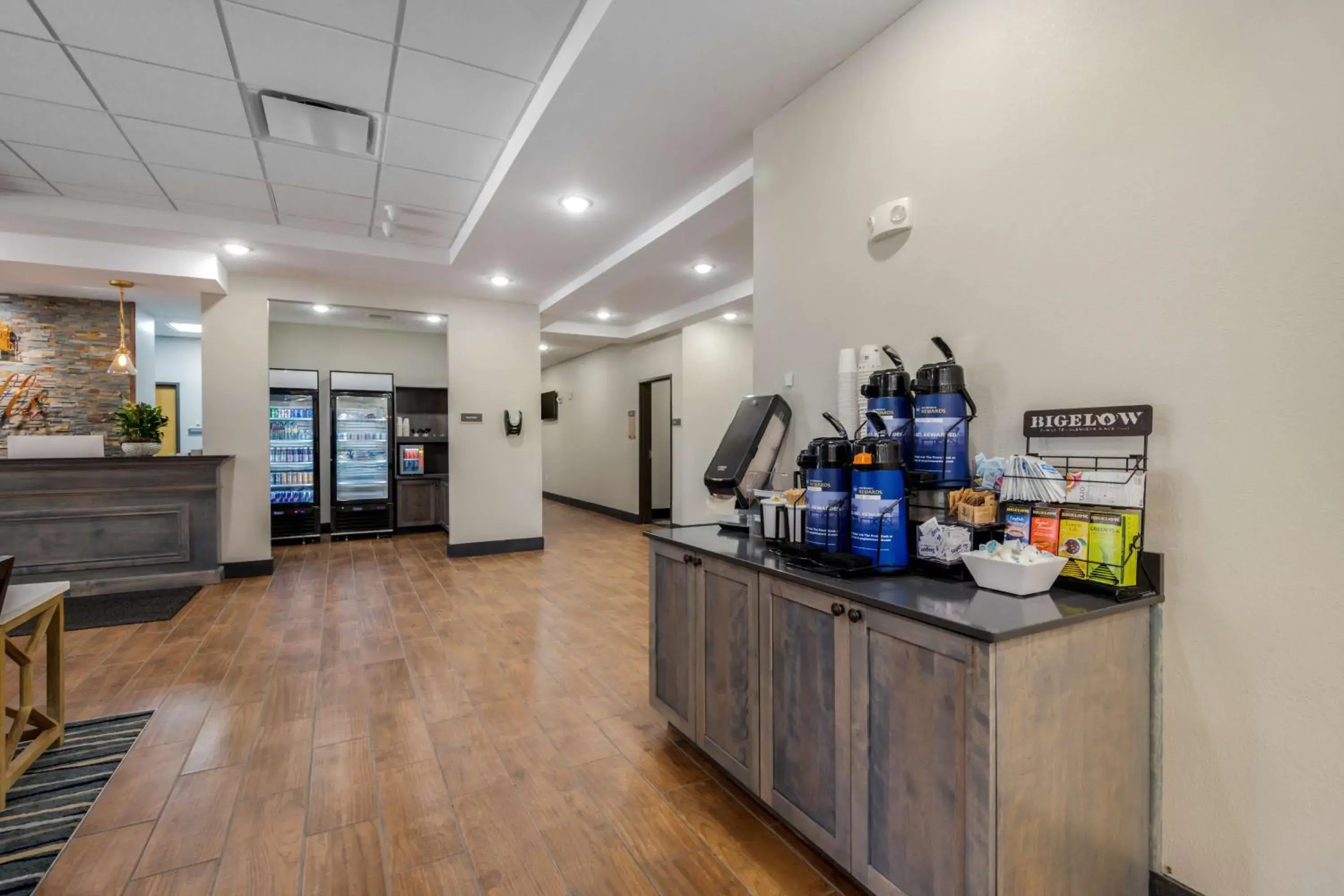 Lobby or reception in Best Western Plus Rumford Falls Lobby or reception in Best Western Plus Rumford Falls