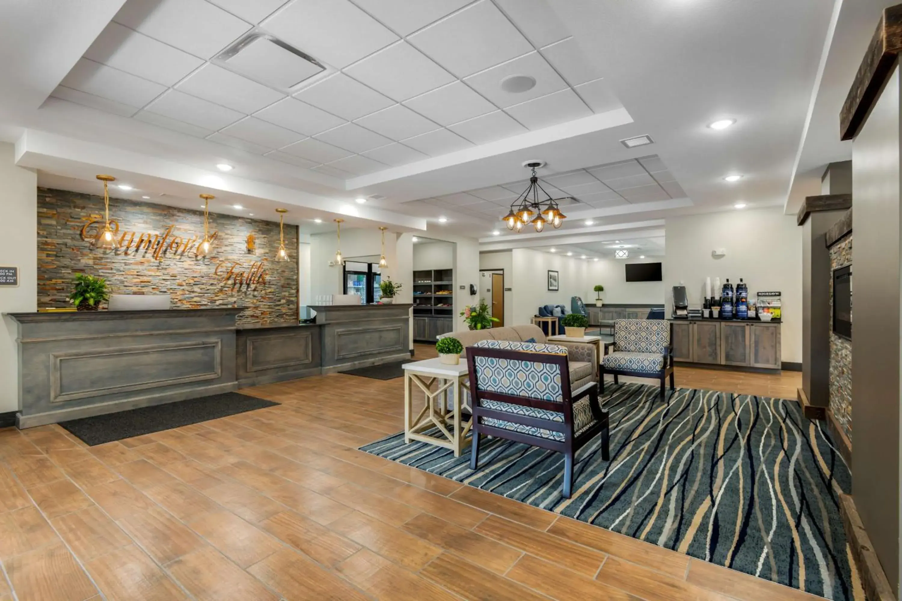 Lobby or reception in Best Western Plus Rumford Falls Lobby or reception in Best Western Plus Rumford Falls