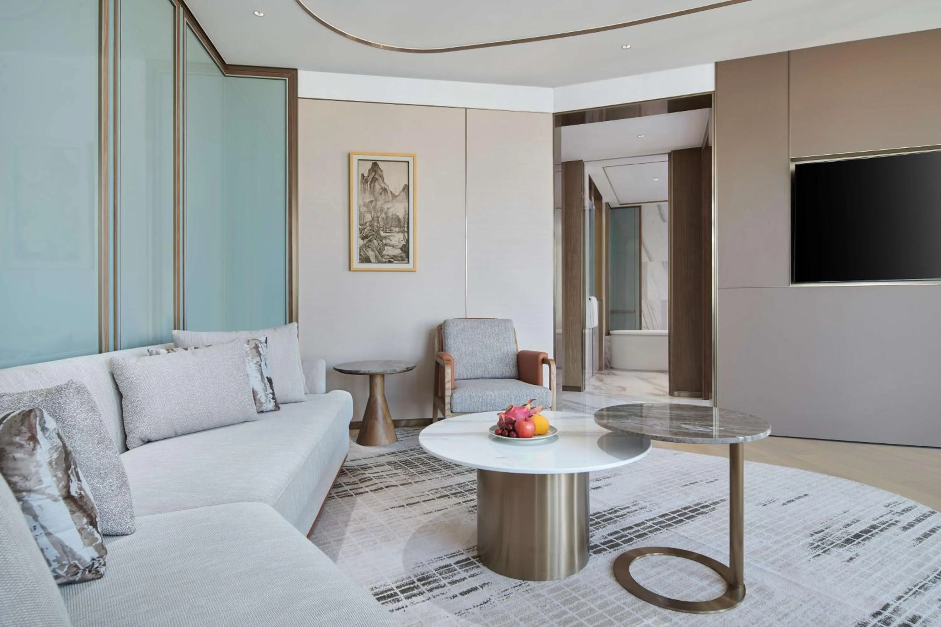 Bedroom in Hilton Changsha Riverside