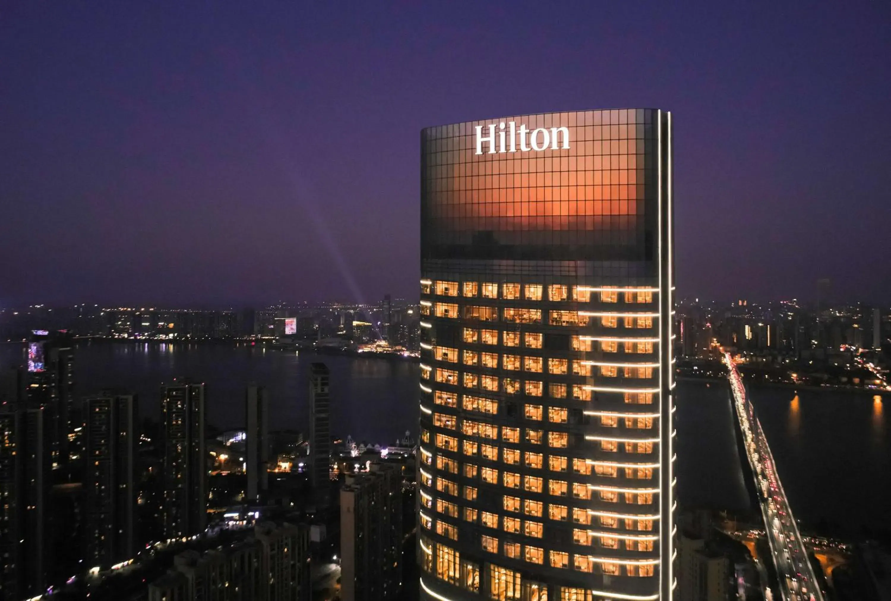 Property building in Hilton Changsha Riverside Property building in Hilton Changsha Riverside