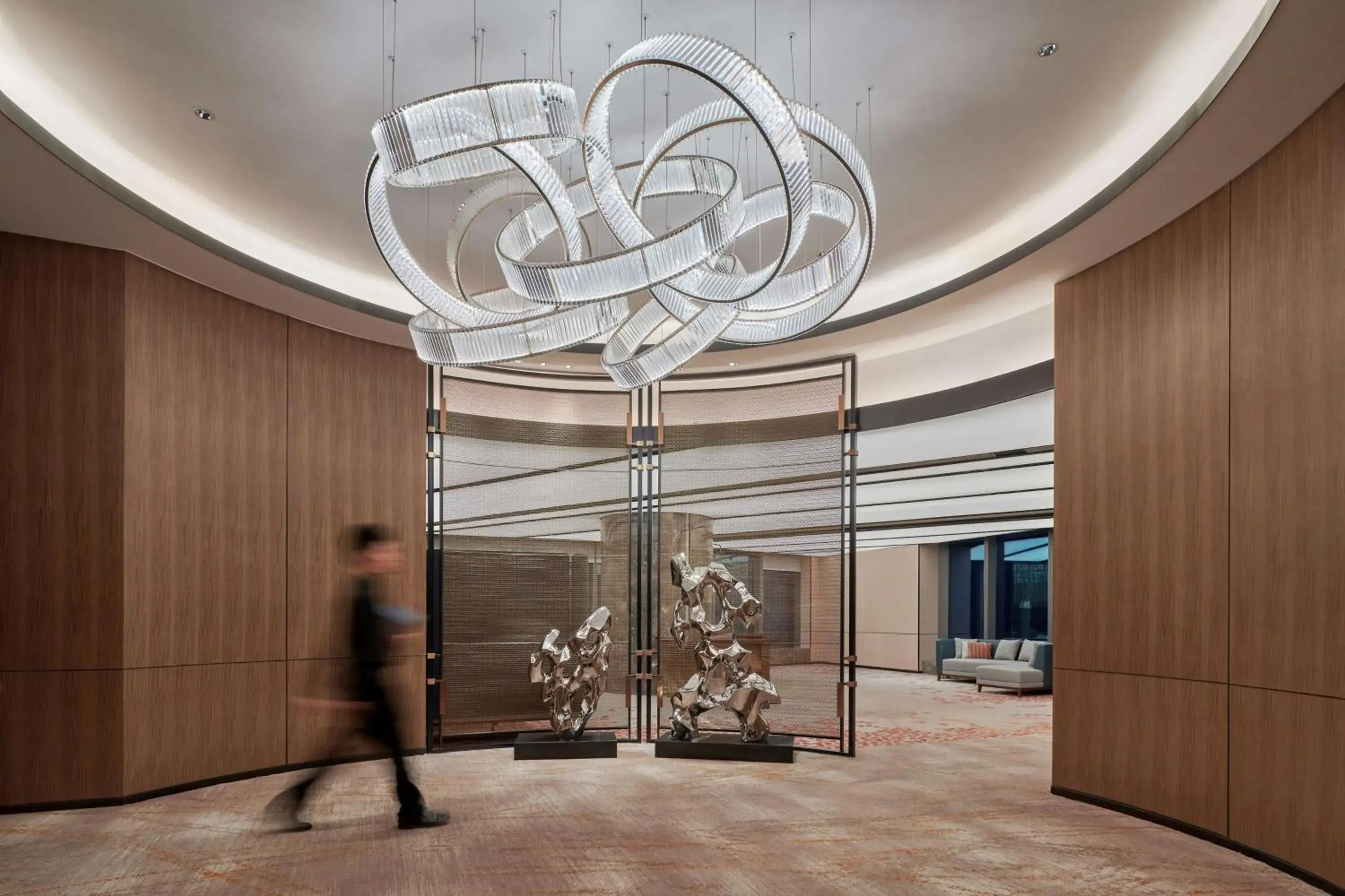 Lobby or reception in Hilton Changsha Riverside Lobby or reception in Hilton Changsha Riverside