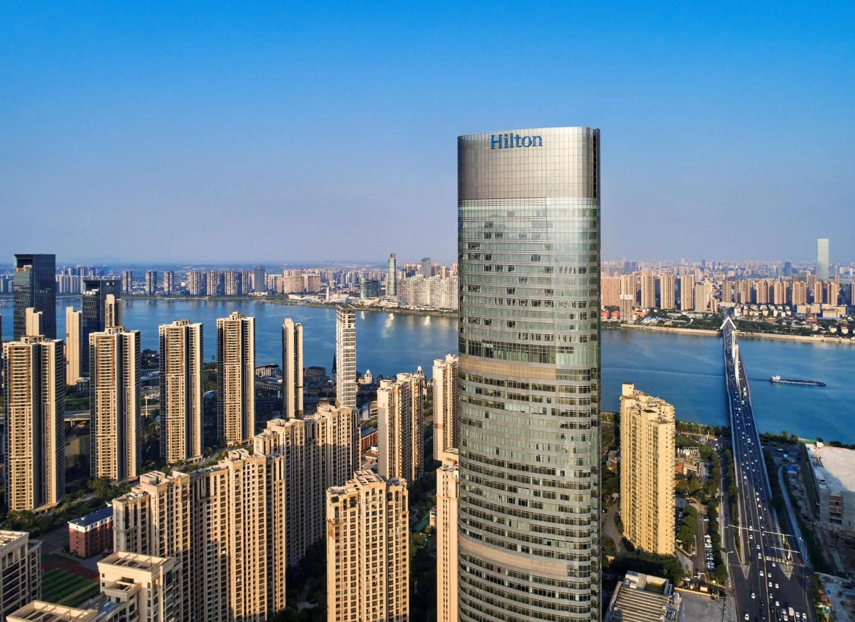 Property building in Hilton Changsha Riverside