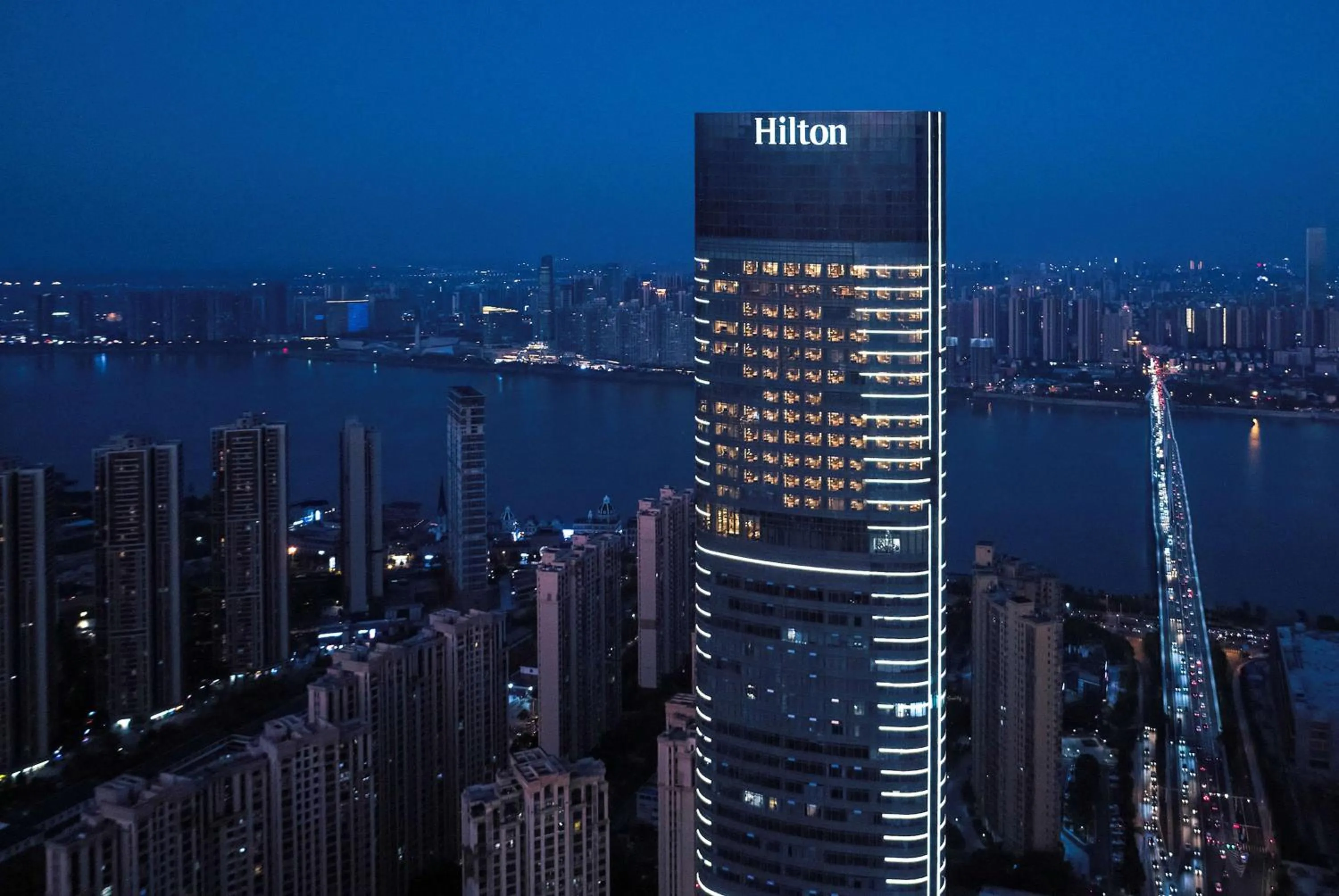Property building in Hilton Changsha Riverside